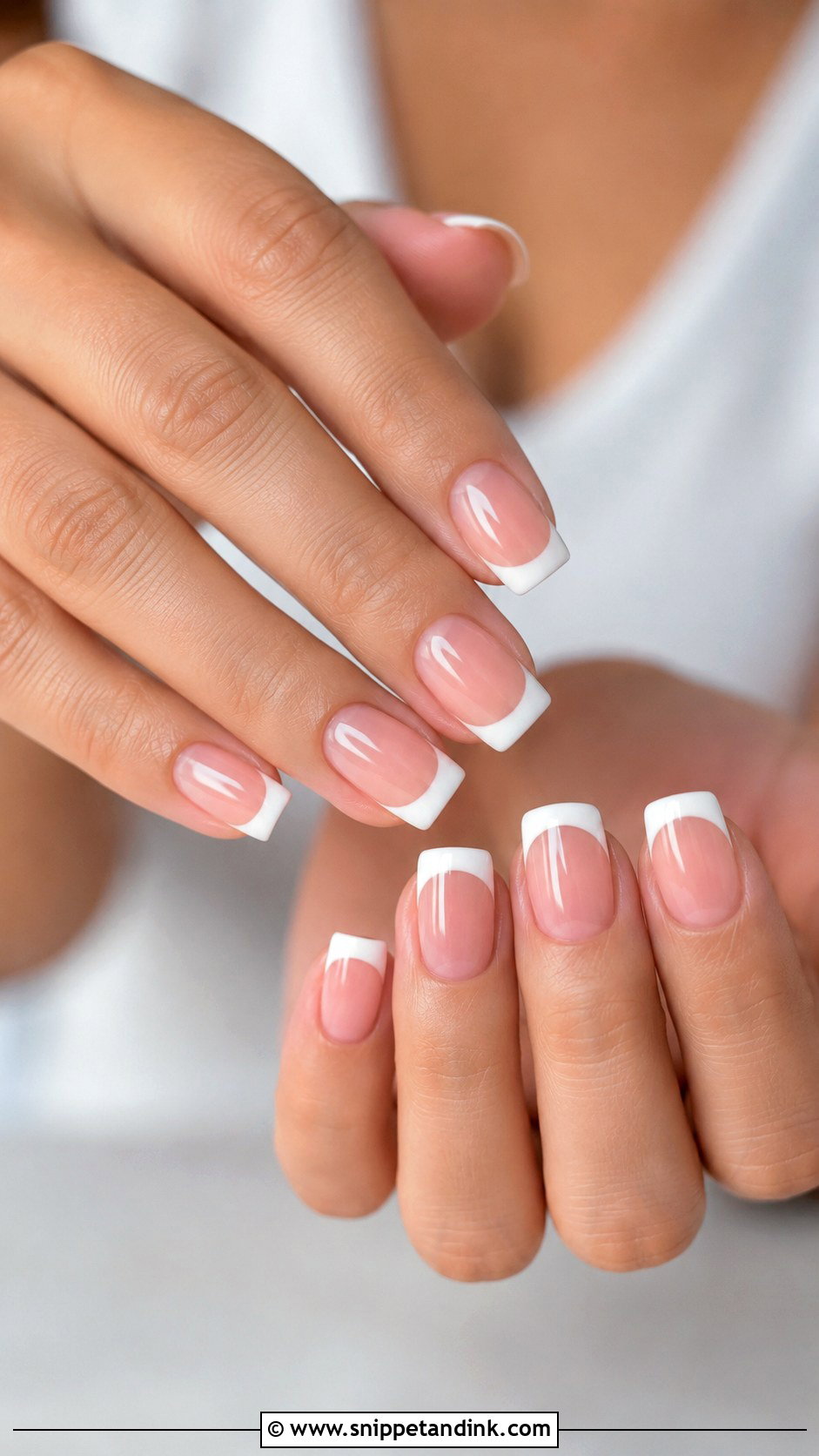 Square Wedding Nails - Snippet and Ink - 20 Classy Wedding Nails Design