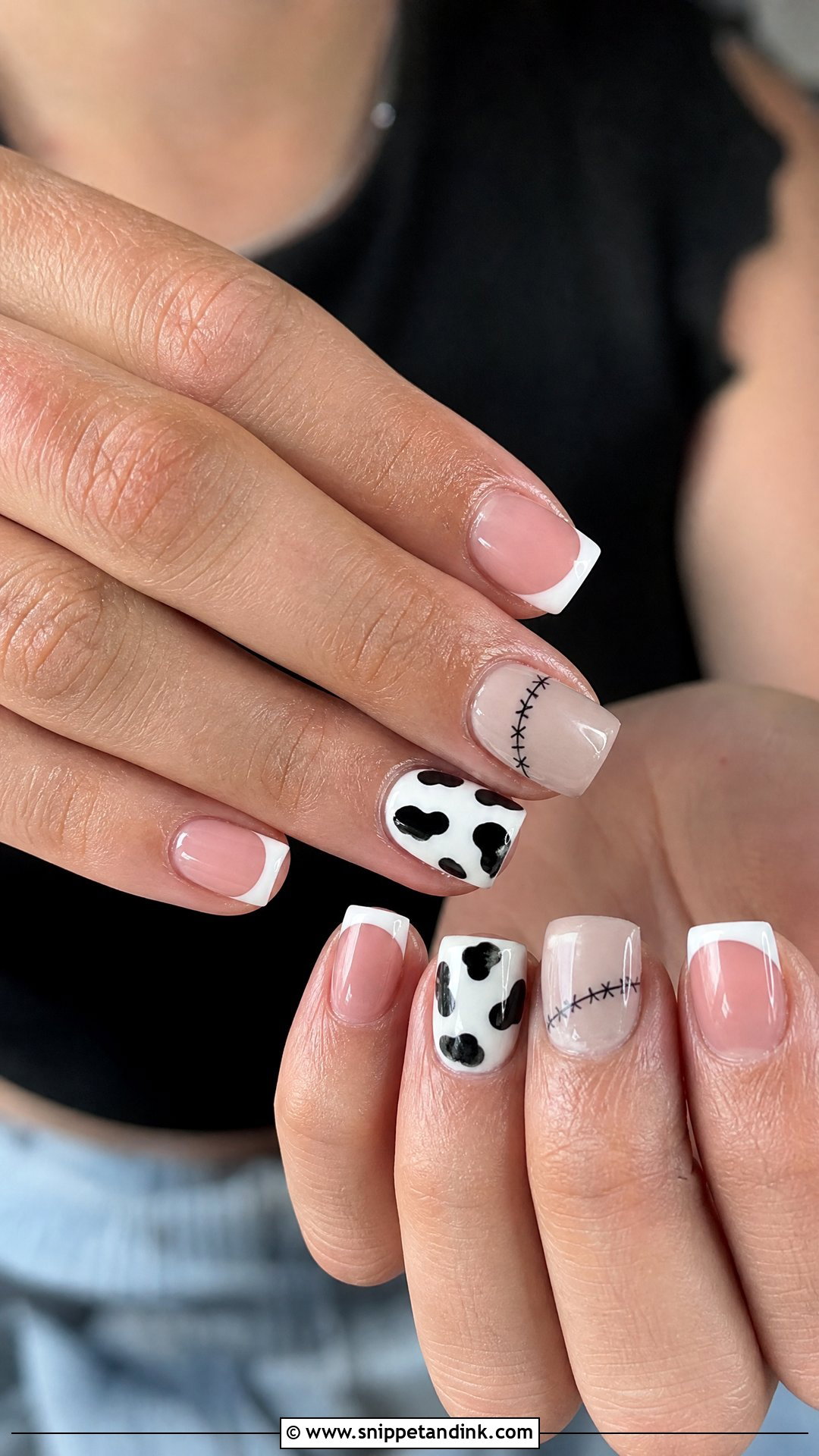 Square Western Wedding Nails - Snippet and Ink - 25 Western Wedding Nails
