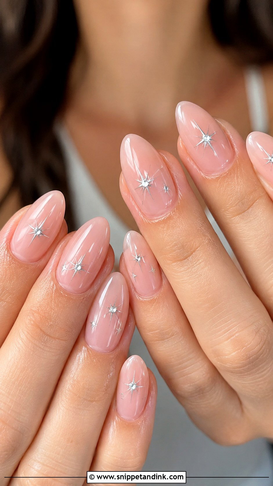 Star Bachelorette Nails For Bride - Snippet and Ink - 30 Bachelorette Nails the Bride