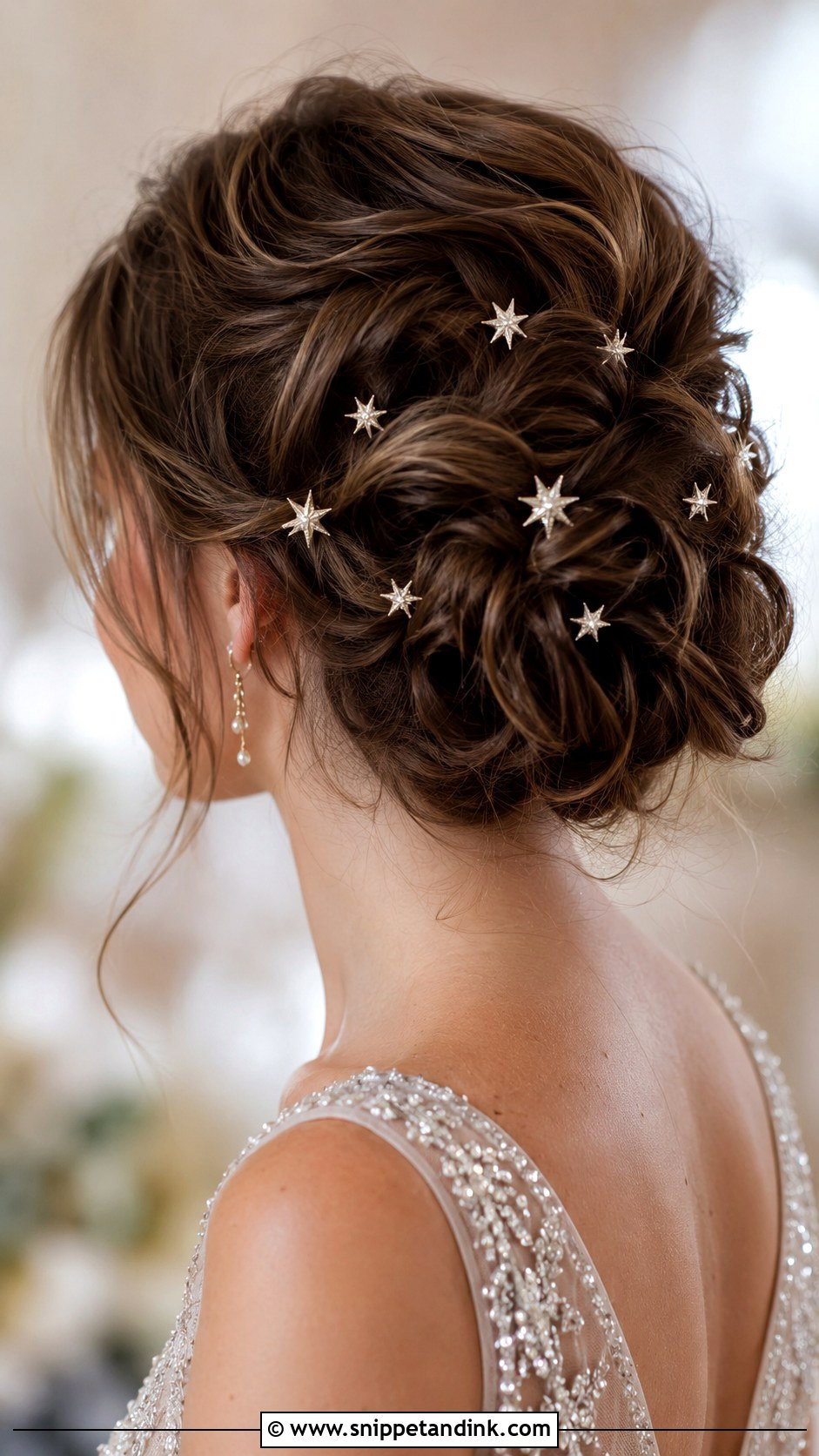 Star Hair Pins - Snippet and Ink - 30 Wedding Hair Accessories