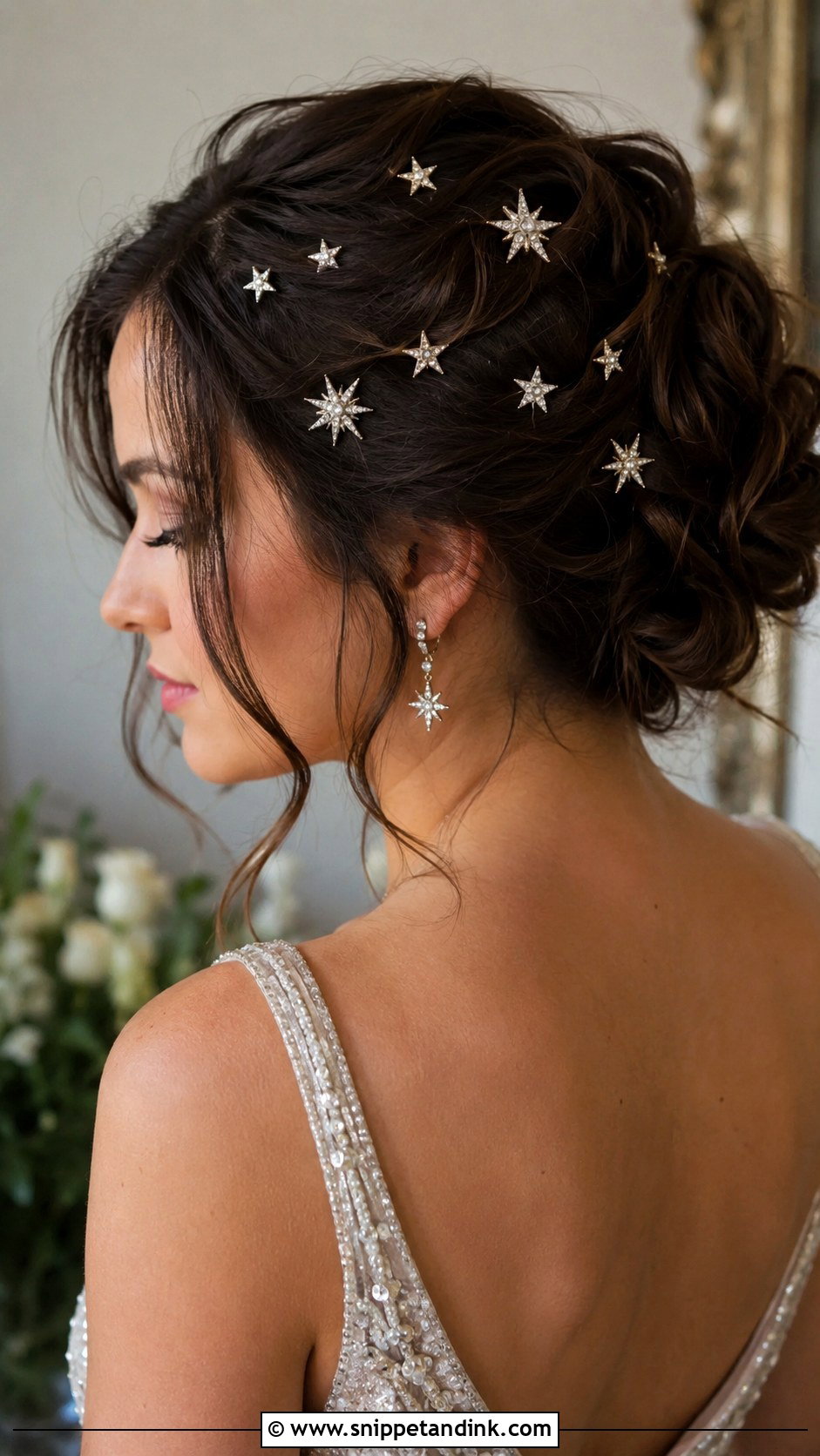 Star Hair Pins - Snippet and Ink - 20 Bride Hair Piece Ideas