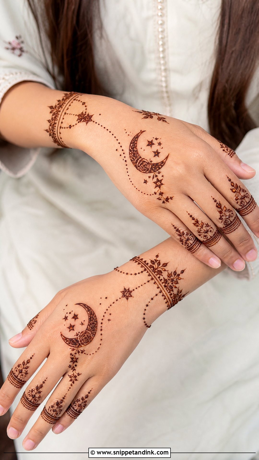 Star Ramzan Mehndi Design - Snippet and Ink - 30 Ramzan Mehndi Design Ideas