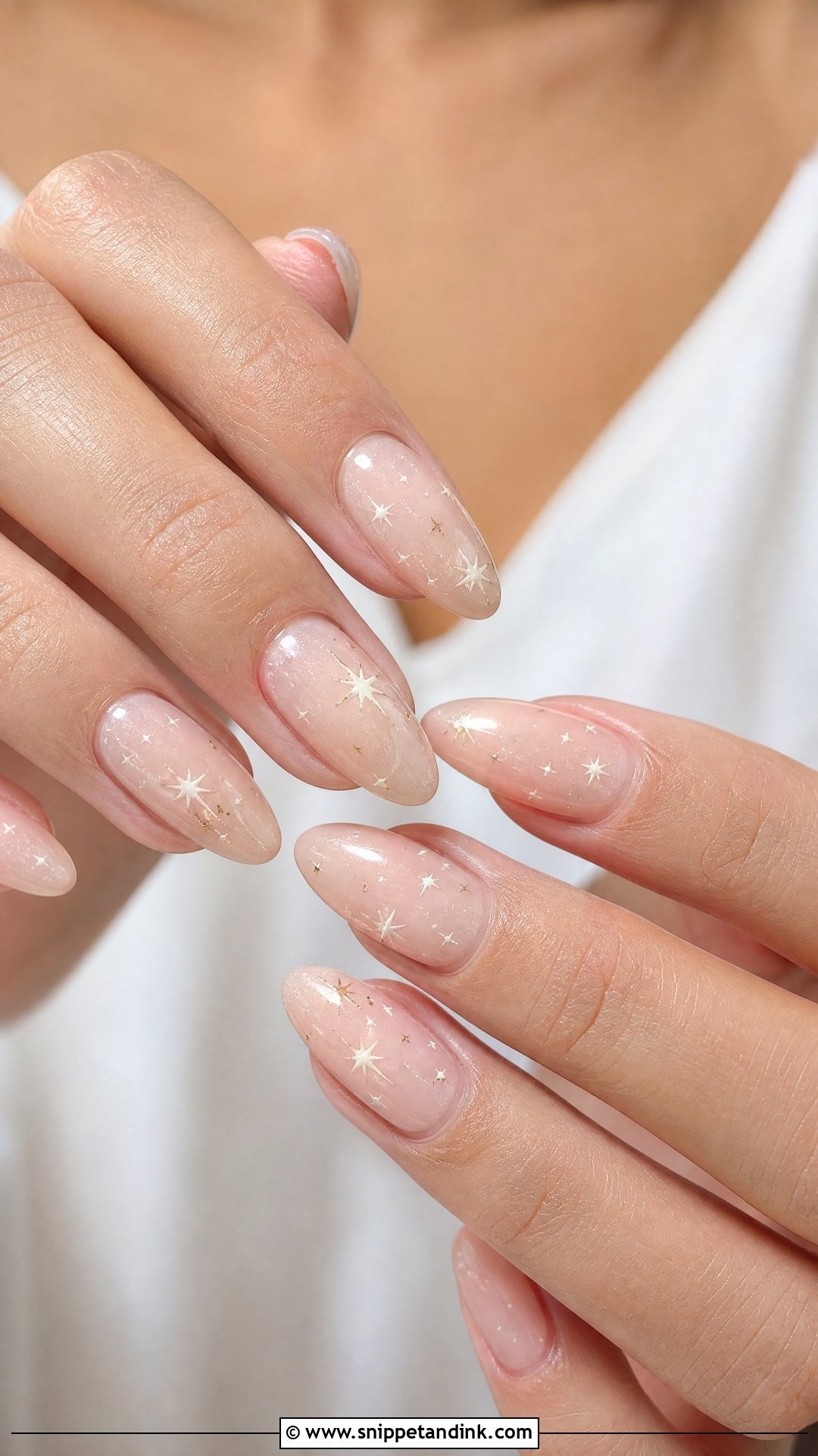 Star Wedding Nails - Snippet and Ink - 25 Fun Wedding Nails