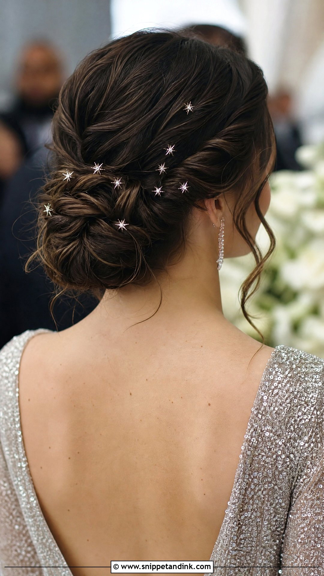 Star and Celestial Hairpiece - Snippet and Ink - 30 Hair Accessories for Wedding