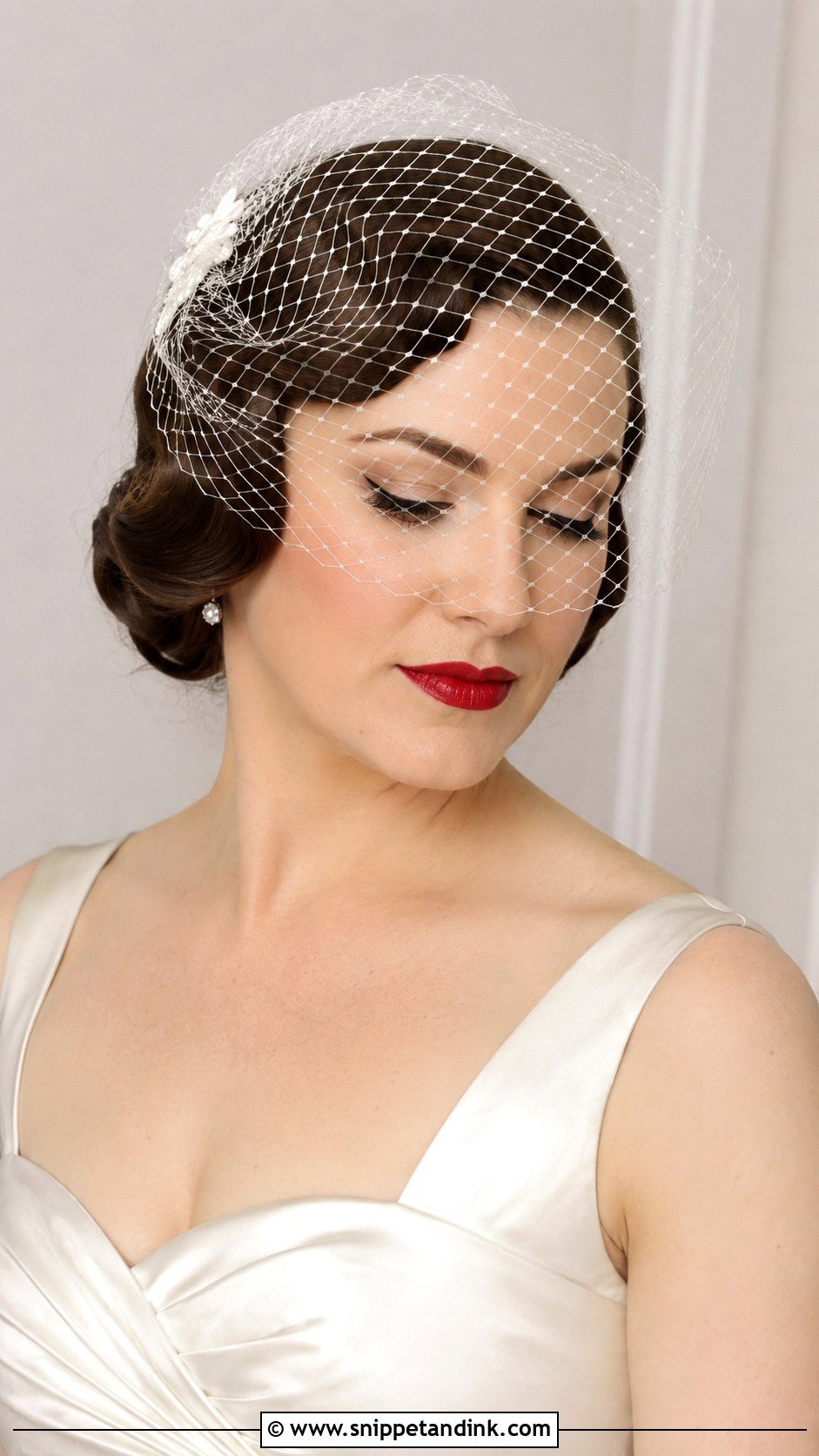 Statement Hair Bow - Snippet and Ink - 20 Bride Hair Piece Ideas