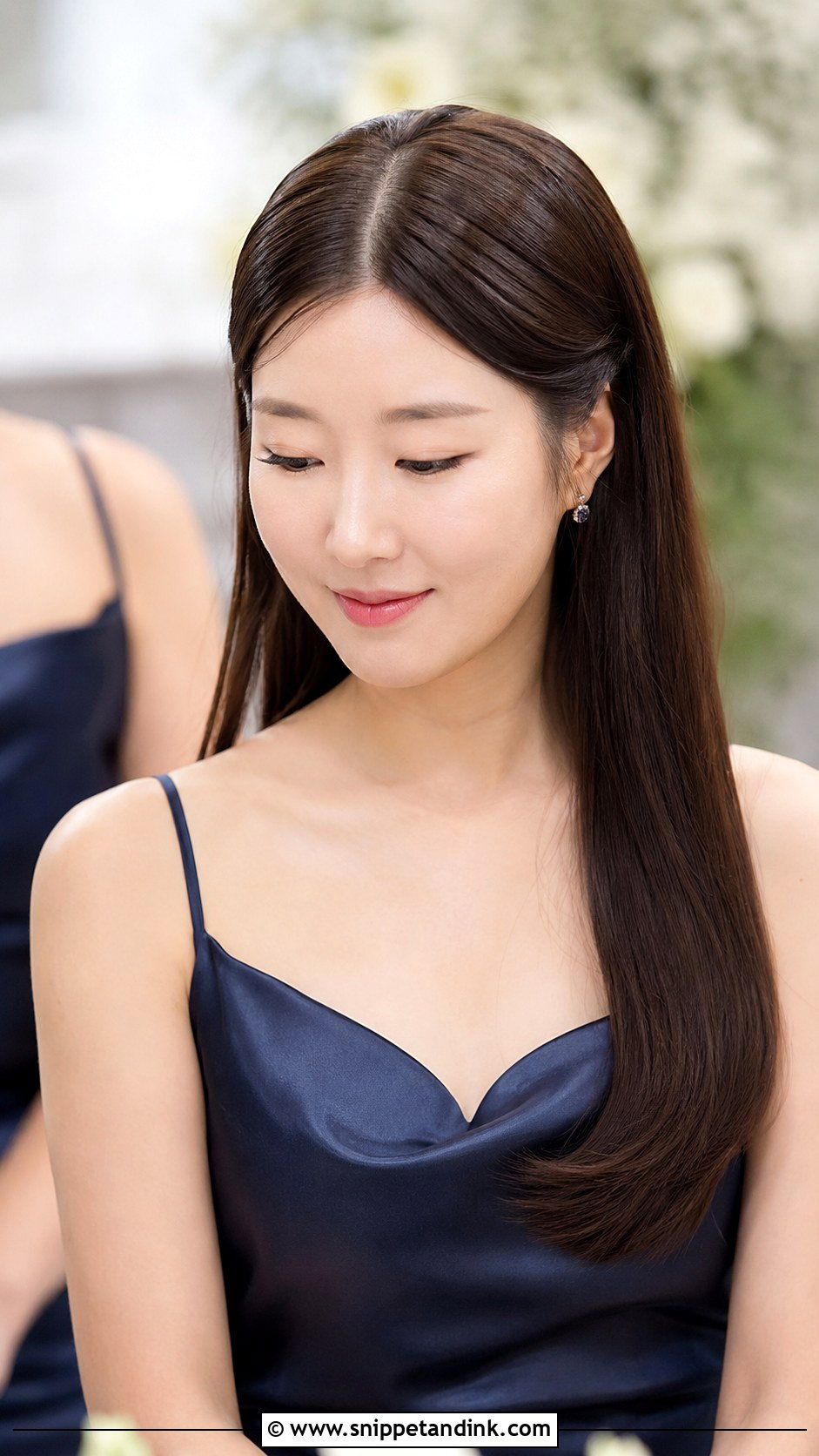 Straight Bridesmaid Hair - Snippet and Ink - 30 Wedding Bridesmaid Hair Ideas