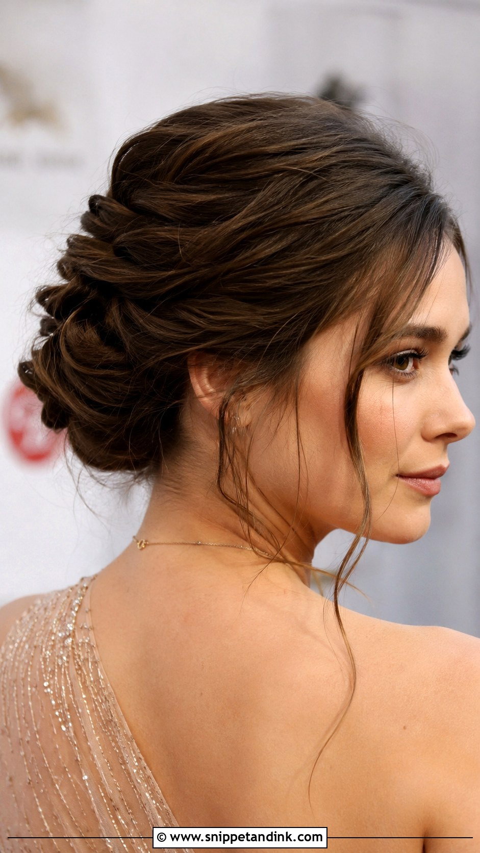 Straight Hair Twisted Updo - Snippet and Ink - 25 Wedding Guest Hairstyles Straight Hair