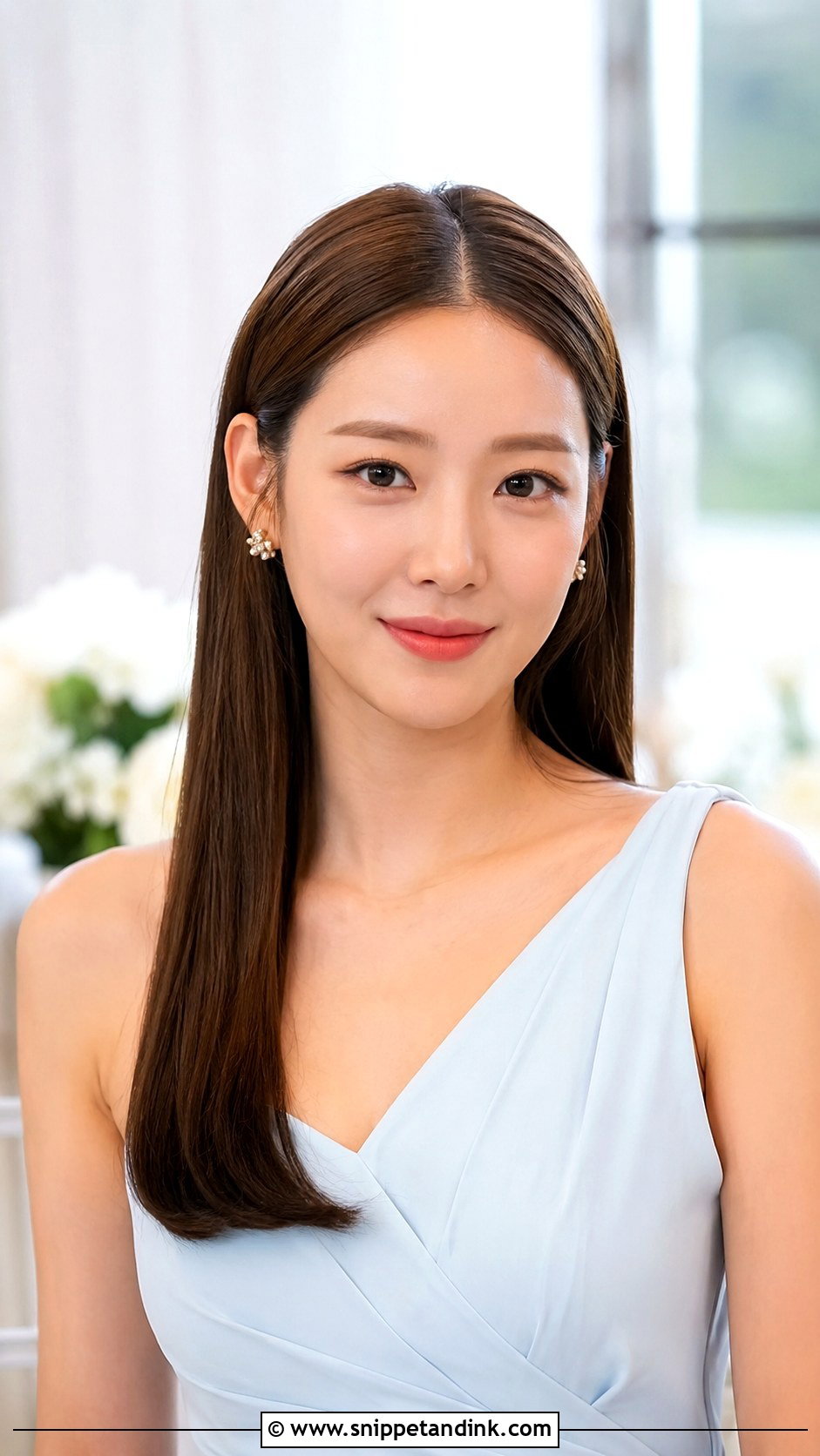 Straight Hair Wedding Guest Hairstyle - Snippet and Ink - 20 Easy Wedding Guest Hairstyles for Long Hair