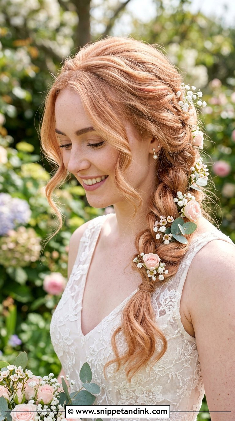 Strawberry Blonde Bridal Hair Color - Snippet and Ink - 20 Bridal Hair Color Ideas