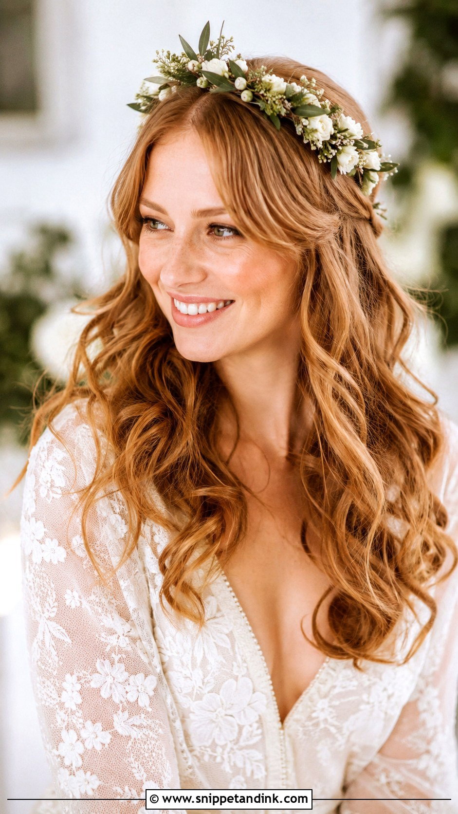 Strawberry Blonde Wedding Hair - Snippet and Ink - 25 Wedding Hair Color Ideas