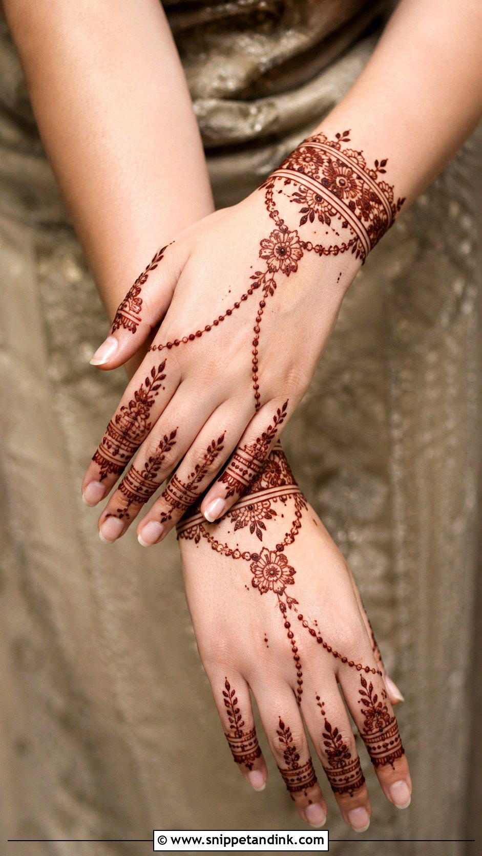 Stylish Bracelet Mehndi Design - Snippet and Ink - 35 Latest Stylish Mehndi Designs