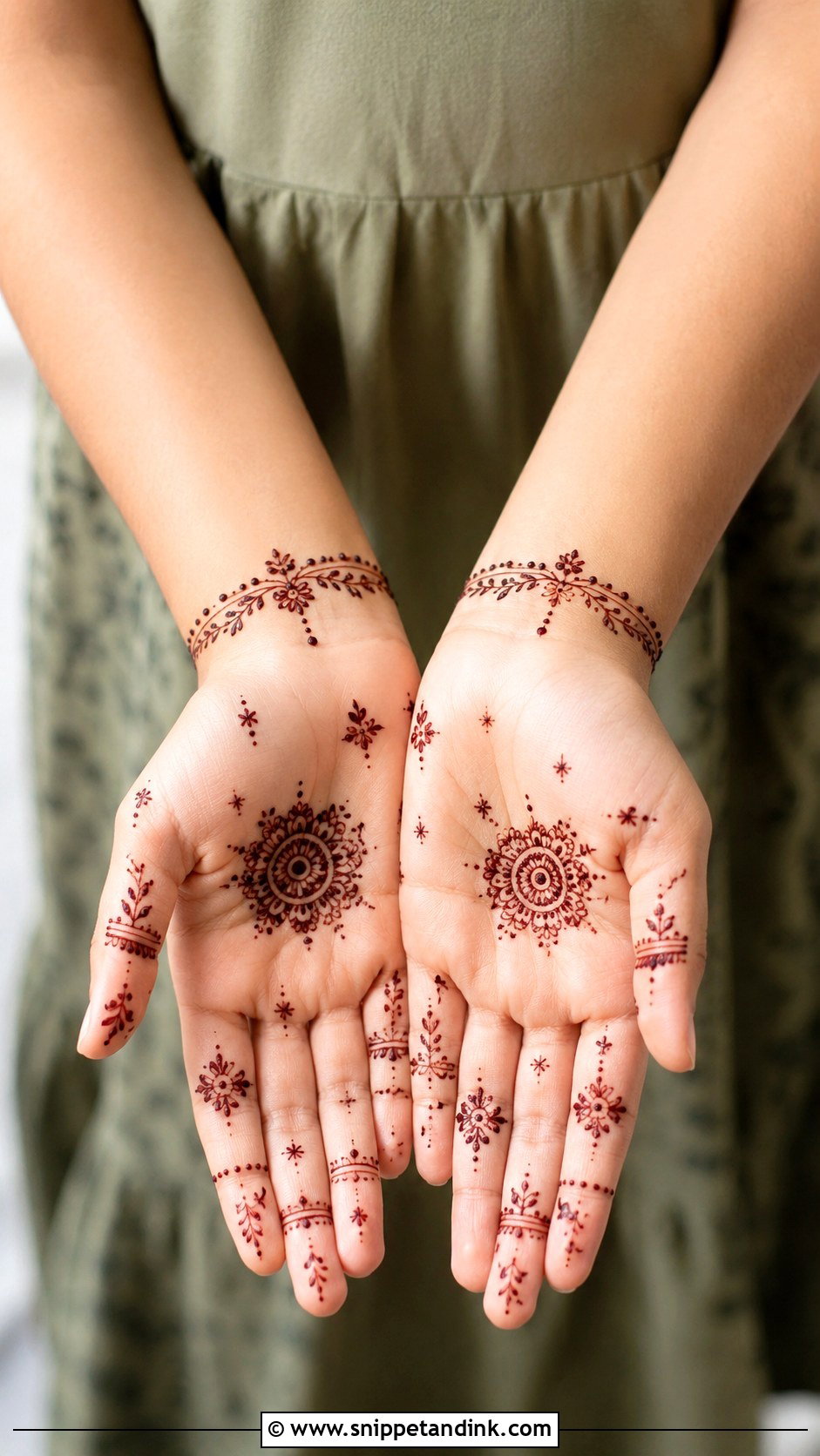 Stylish Kids Mehndi Design - Snippet and Ink - 35 Latest Stylish Mehndi Designs