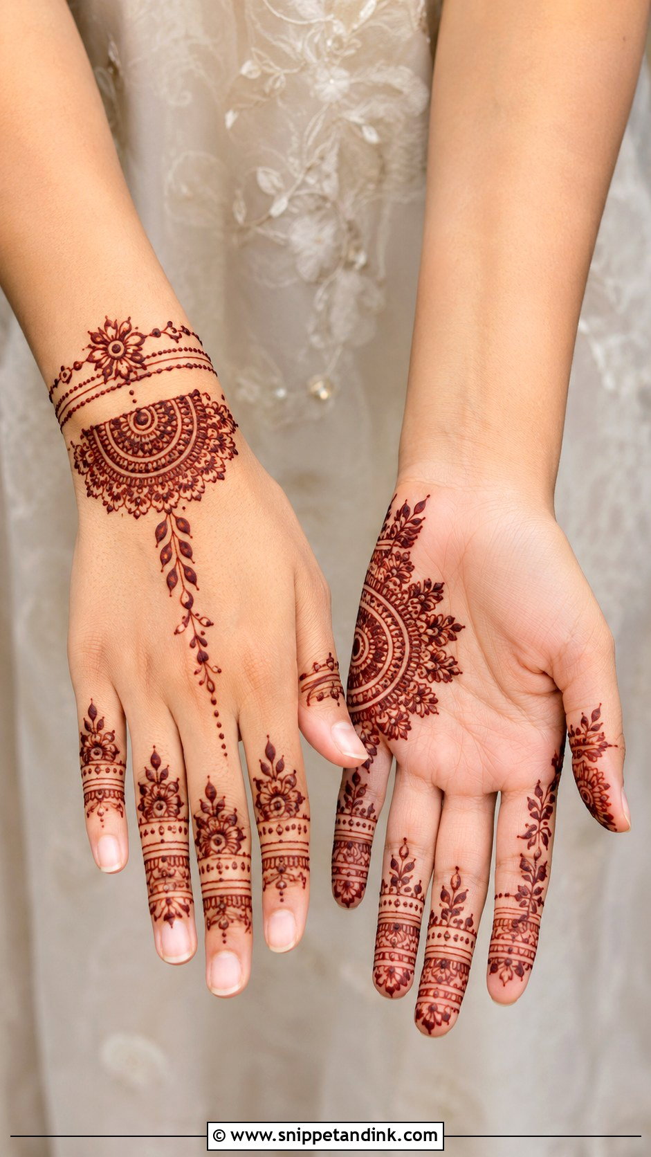 Stylish Mehndi Design For Girls - Snippet and Ink - 35 New Mehndi Designs
