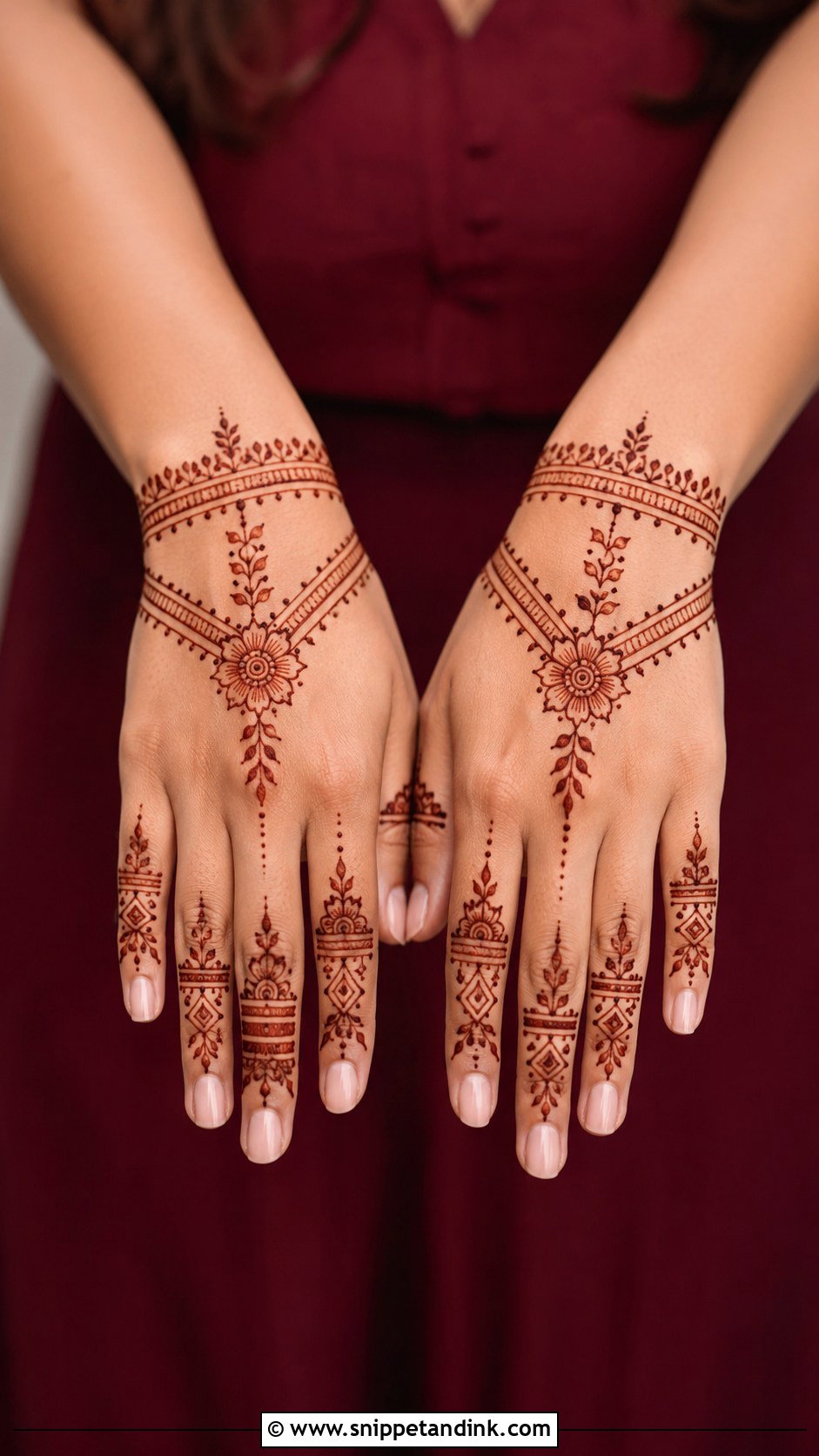 Stylish Modern Mehndi Design - Snippet and Ink - 35 Latest Stylish Mehndi Designs