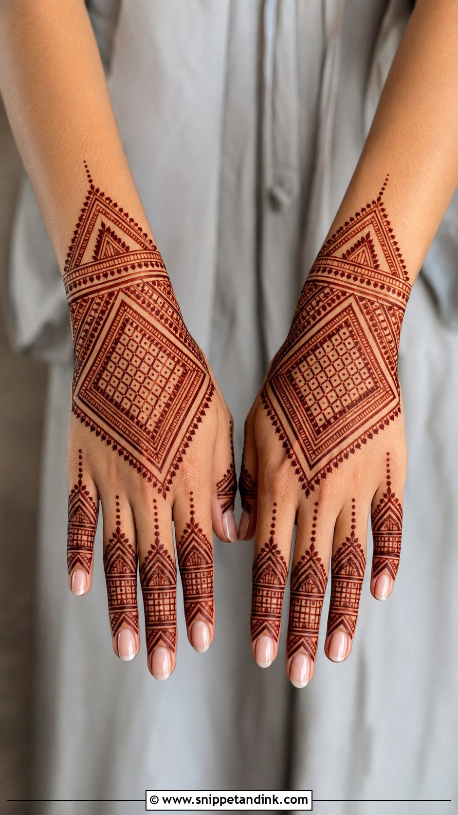 Stylish Moroccan Mehndi Design - Snippet and Ink - 35 Latest Stylish Mehndi Designs