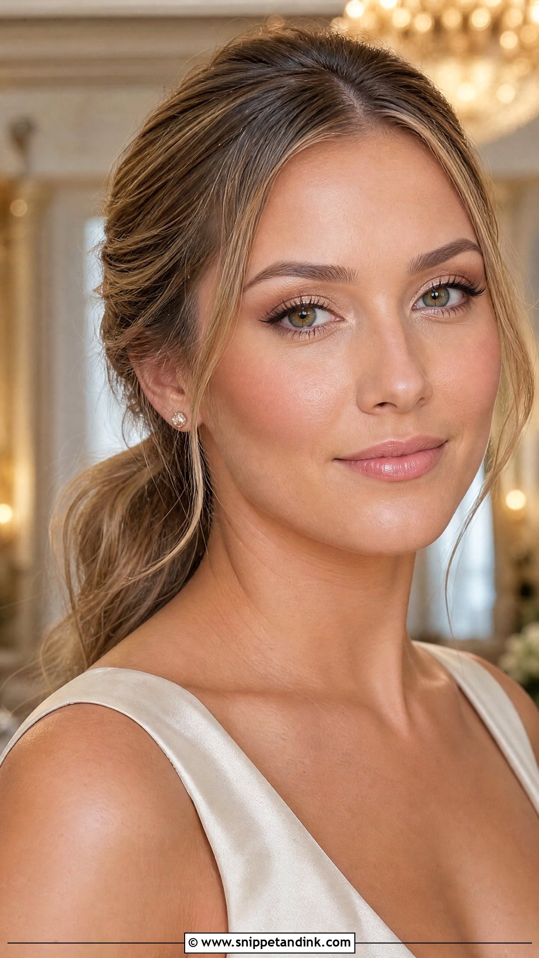 Subtle Bridal Makeup With Champagne Eyeshadow - Snippet and Ink - 25 Subtle Bridal Makeup Ideas