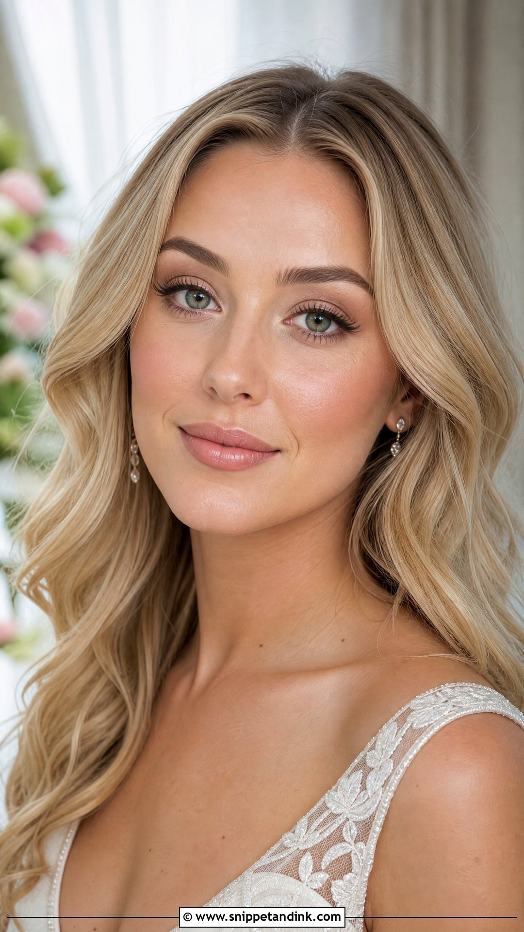 Subtle Bridal Makeup With Dewy Skin - Snippet and Ink - 25 Subtle Bridal Makeup Ideas