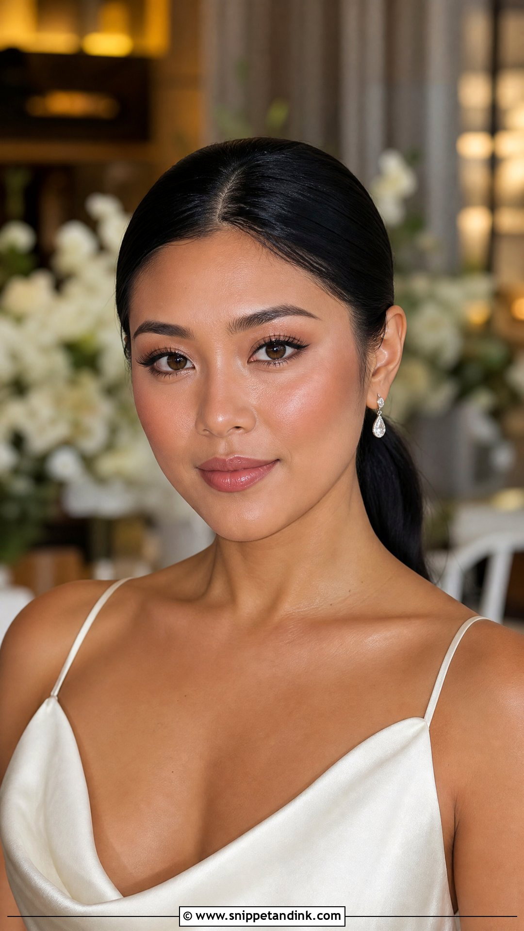 Subtle Bridal Makeup With Neutral Eyes - Snippet and Ink - 25 Subtle Bridal Makeup Ideas