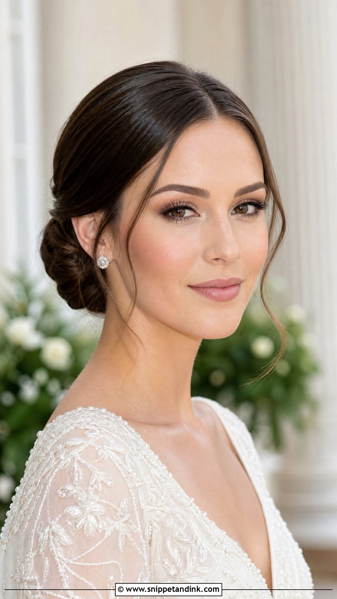 Subtle Bridal Makeup With Soft Contour - Snippet and Ink - 25 Subtle Bridal Makeup Ideas