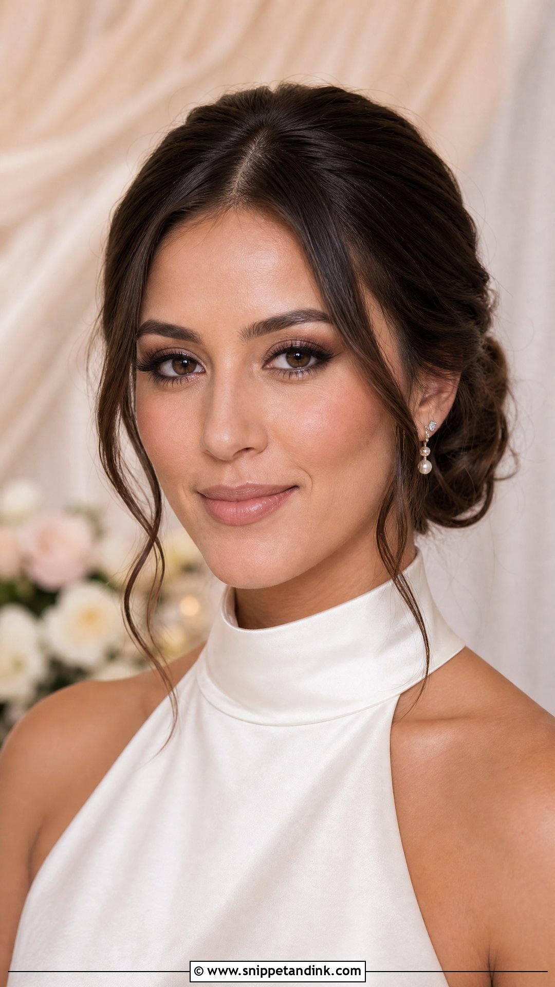 Subtle Bridal Makeup With Soft Glam Eyes - Snippet and Ink - 25 Subtle Bridal Makeup Ideas