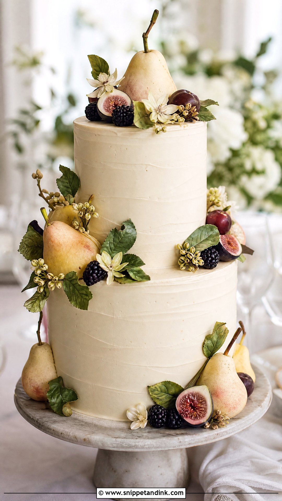 Sugar Fruit Wedding Cake - Snippet and Ink - 20 Sugar Cake Ideas for Wedding