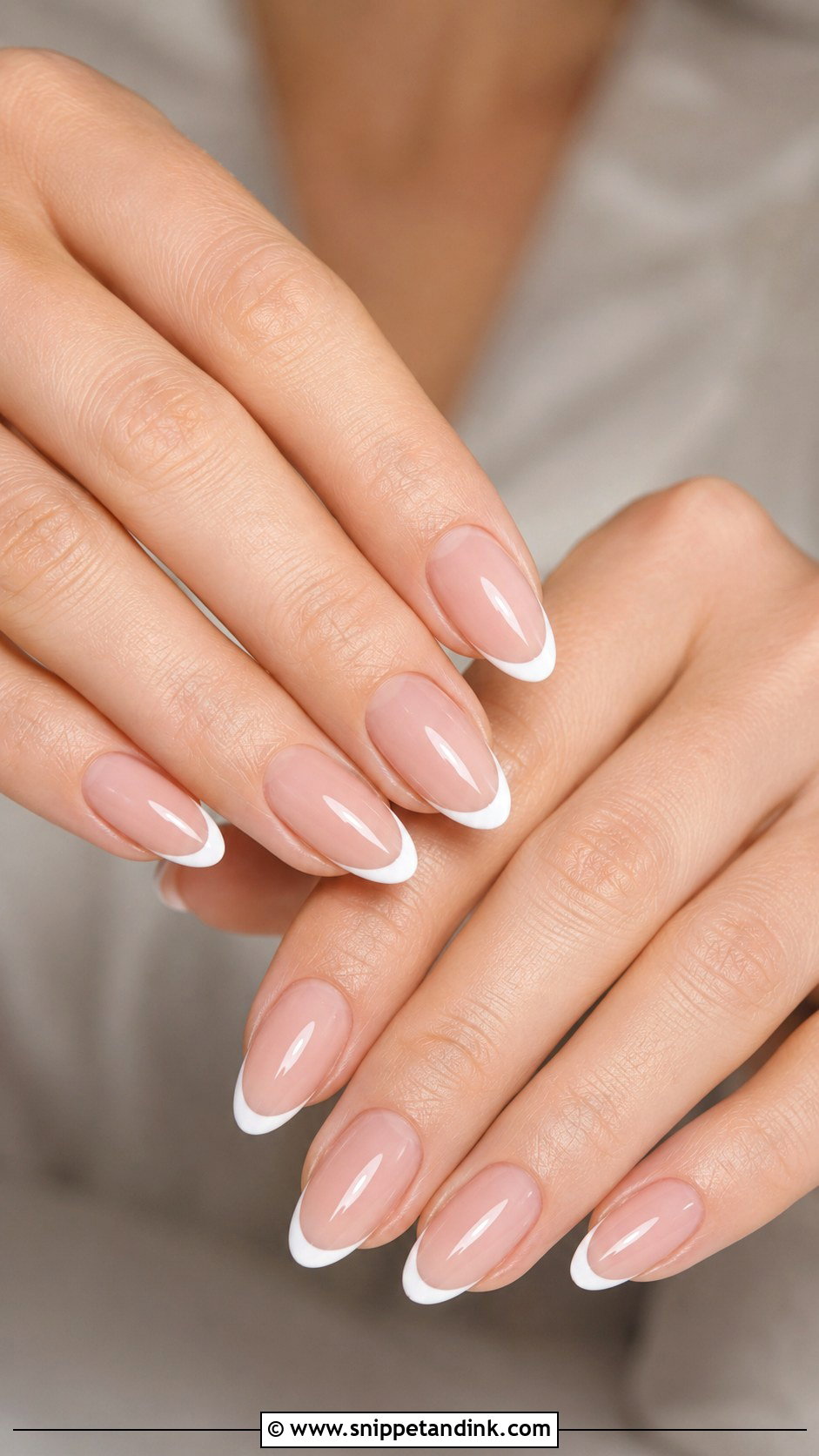 Summer Bridal French Tip Nails - Snippet and Ink - 20 Summer Bridal Nails