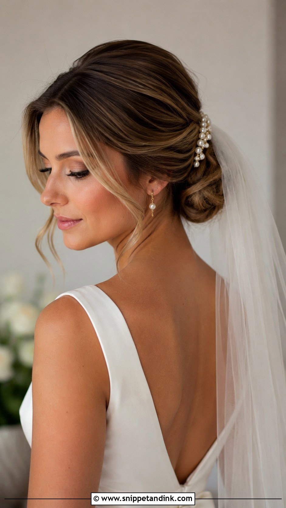 Summer Bridal Hair With Veil - Snippet and Ink - 15 Summer Bridal Hairstyles