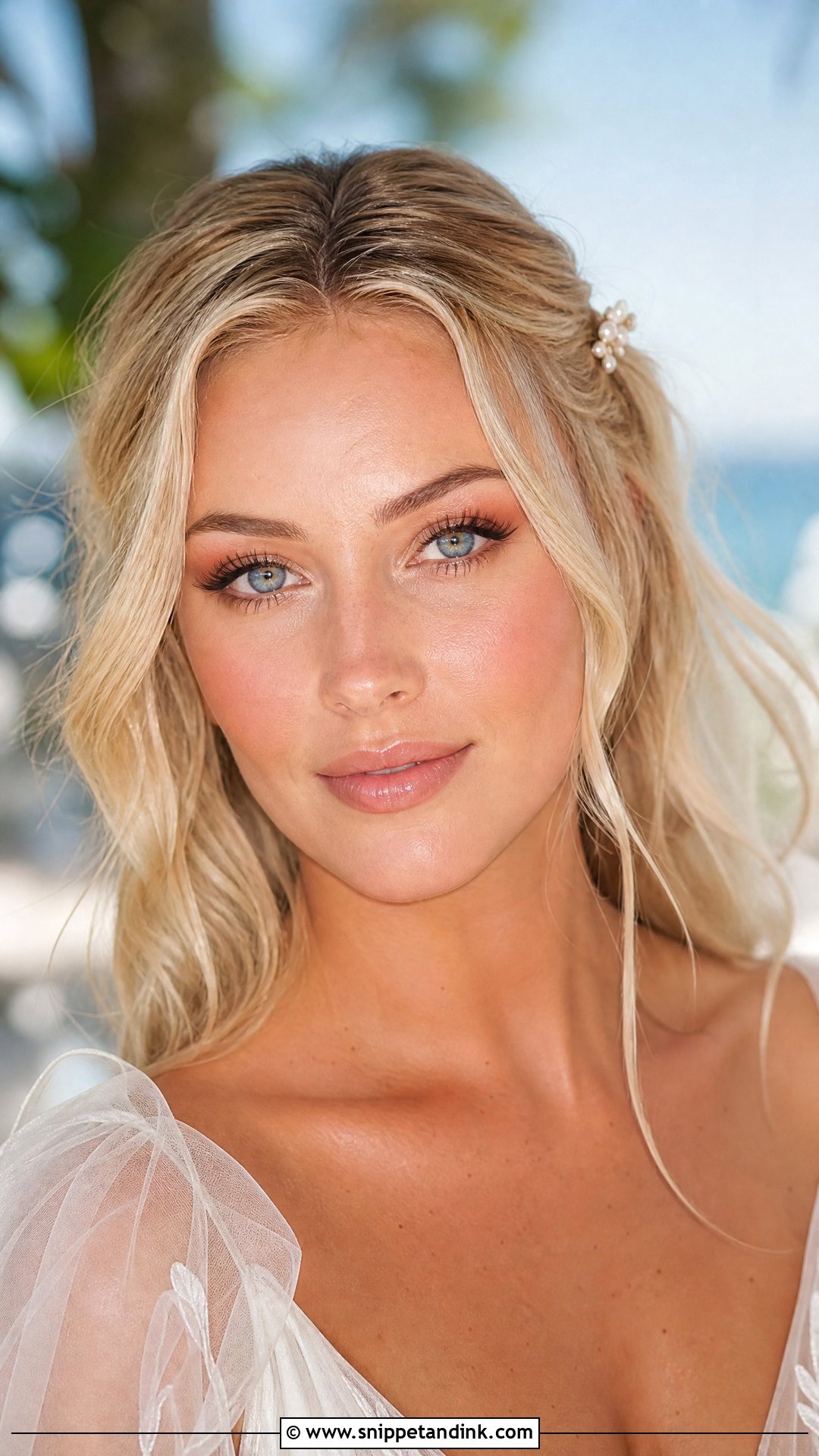 Summer Bridal Makeup For Blue Eyes - Snippet and Ink - 30 Bridal Makeup for Blue Eyes