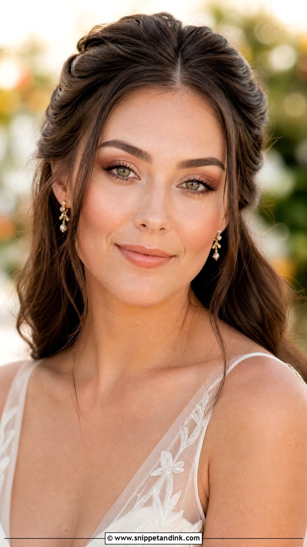 Summer Bridal Makeup For Green Eyes Brunette - Snippet and Ink - 25 Bridal Makeup for Green Eyes Brunette