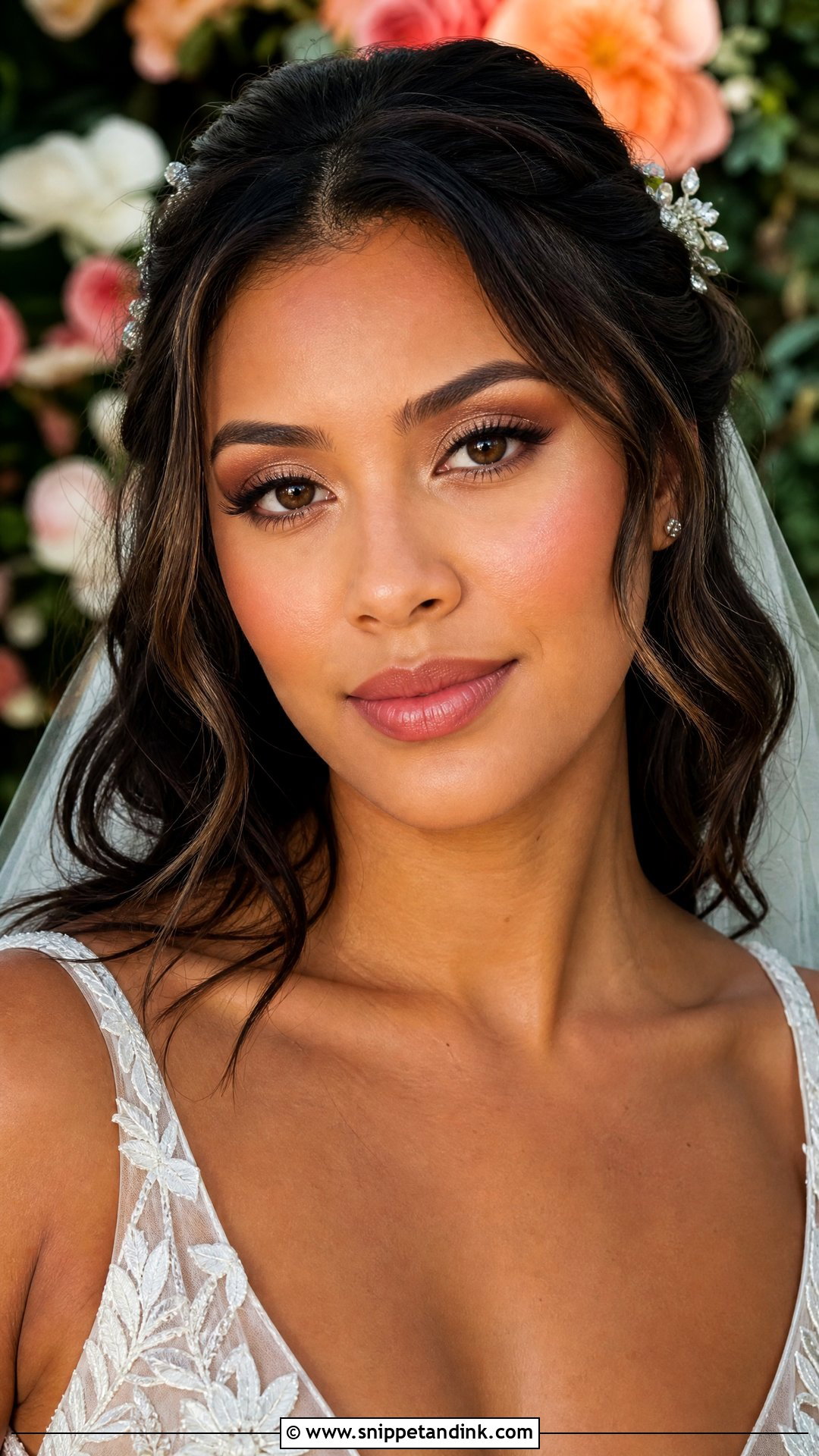 Summer Bridal Makeup Look - Snippet and Ink - 35 Bridal Makeup Looks