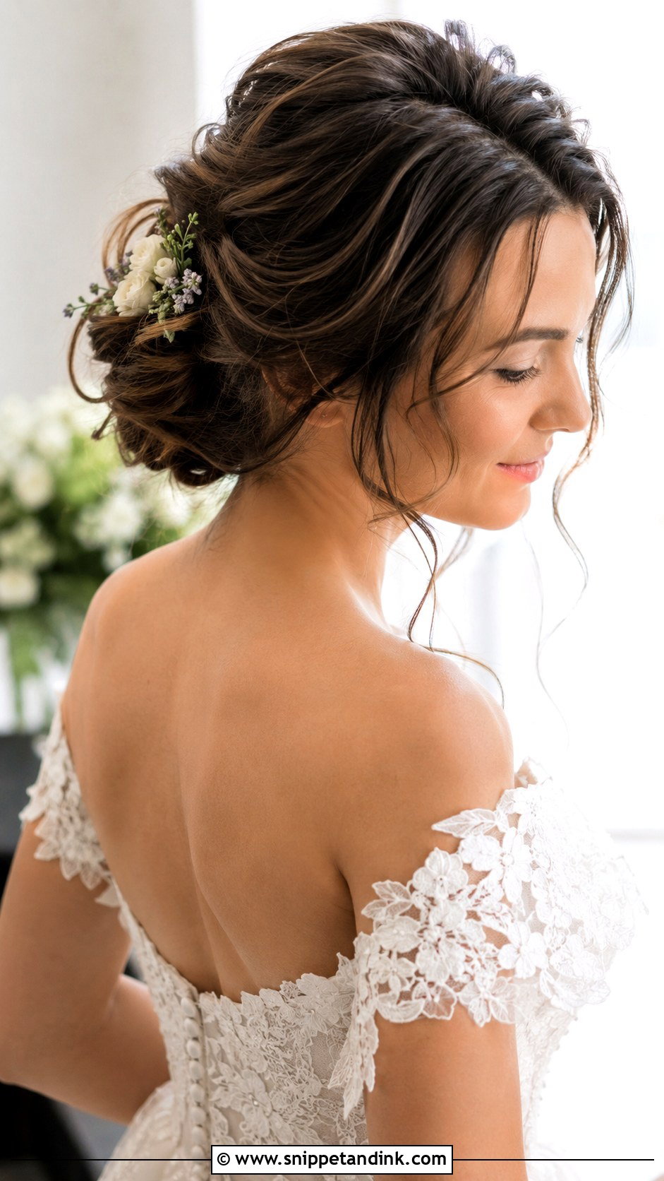 Summer Bridal Soft Updo - Snippet and Ink - 15 Summer Bridal Hairstyles