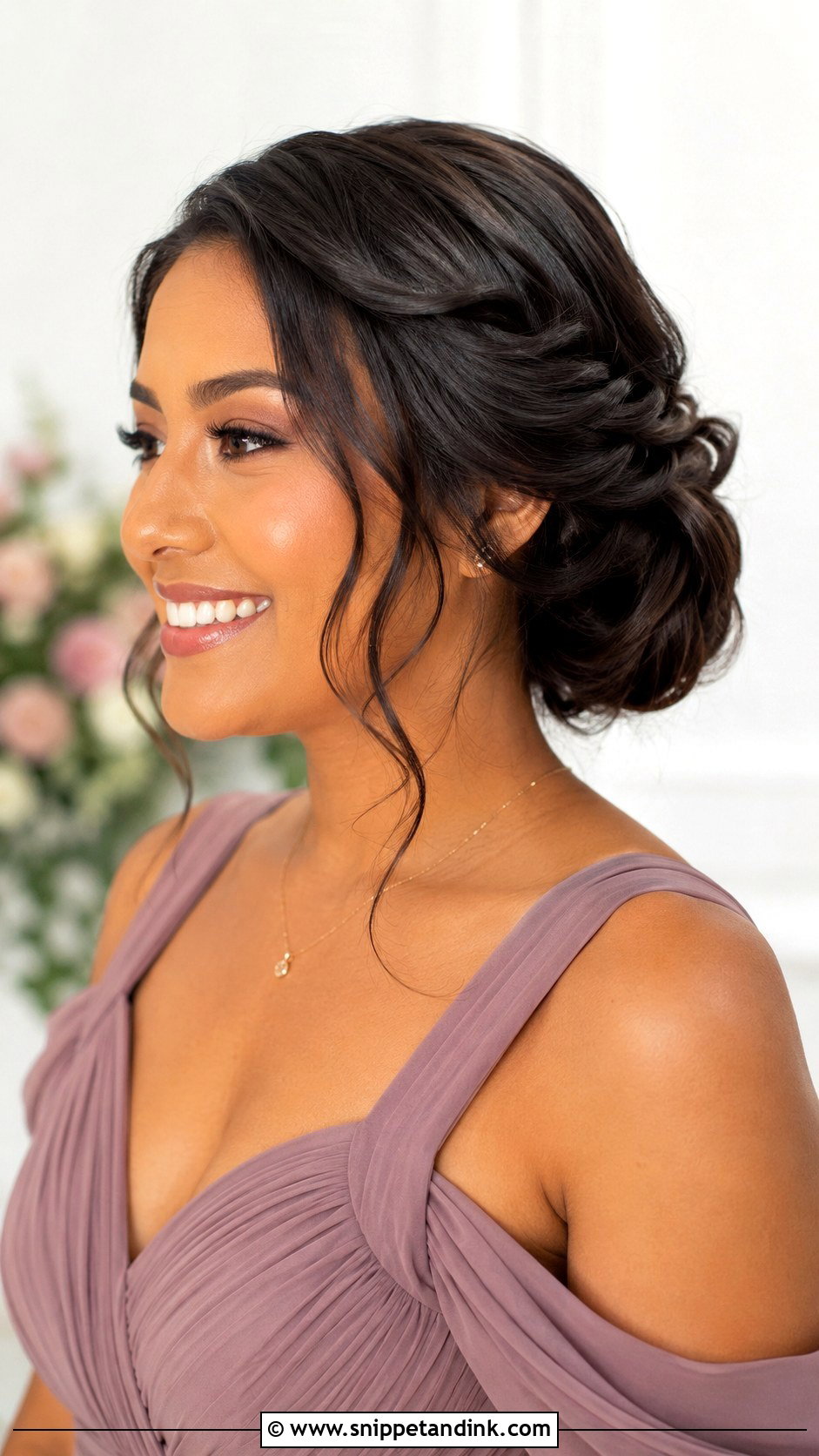 Summer Bridesmaid Twisted Updo - Snippet and Ink - 20 Summer Bridesmaid Hair Ideas
