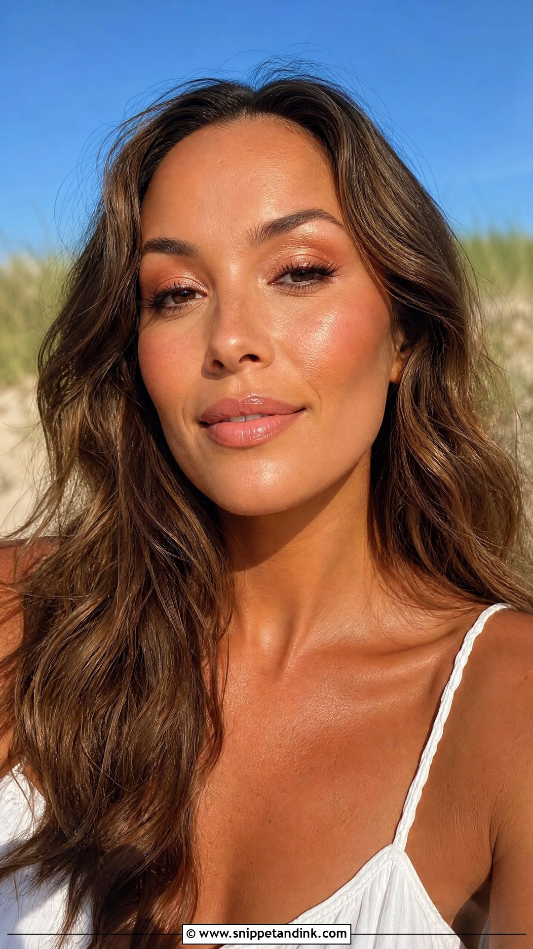 Summer Engagement Makeup - Snippet and Ink - 30 Engagement Makeup Ideas