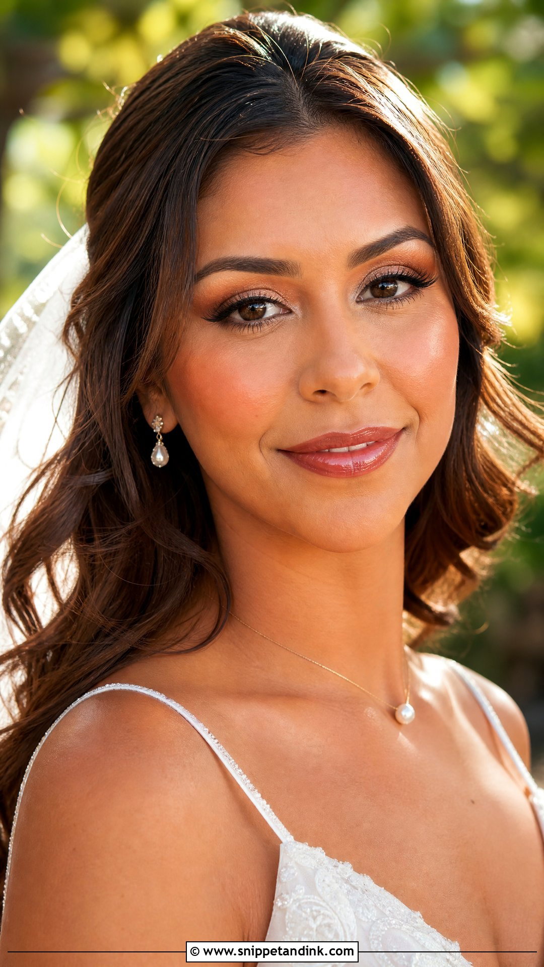 Summer Glowy Bridal Makeup - Snippet and Ink - 30 Glowy Bridal Makeup Ideas
