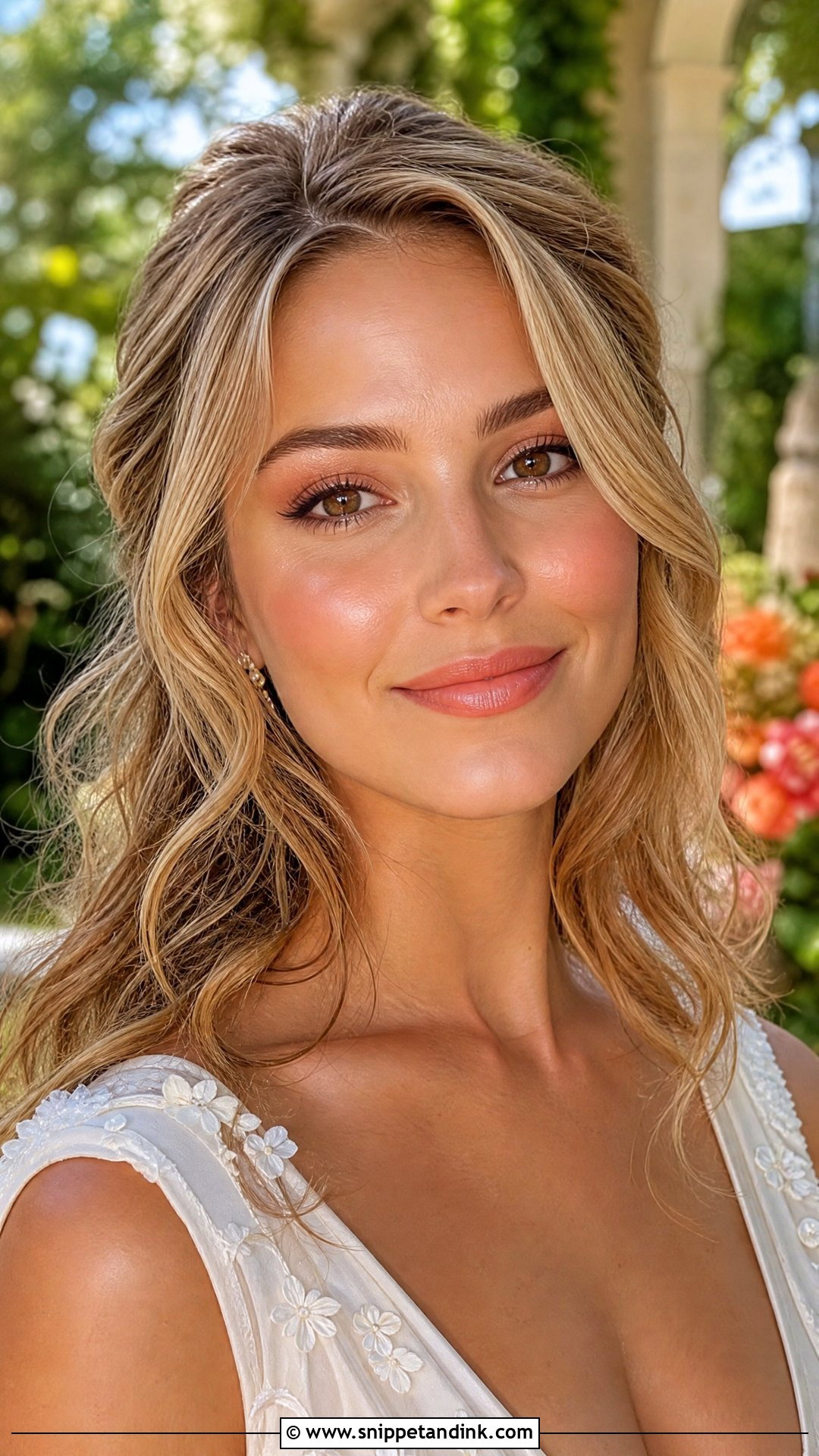 Summer Natural Wedding Makeup - Snippet and Ink - 25 Light Natural Wedding Makeup Looks