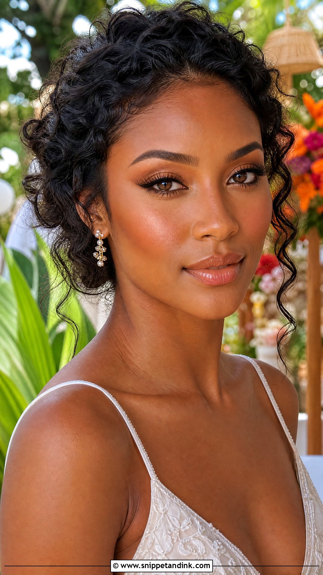 Summer Wedding Makeup For Black Women - Snippet and Ink - 20 Wedding Makeup for Black Women