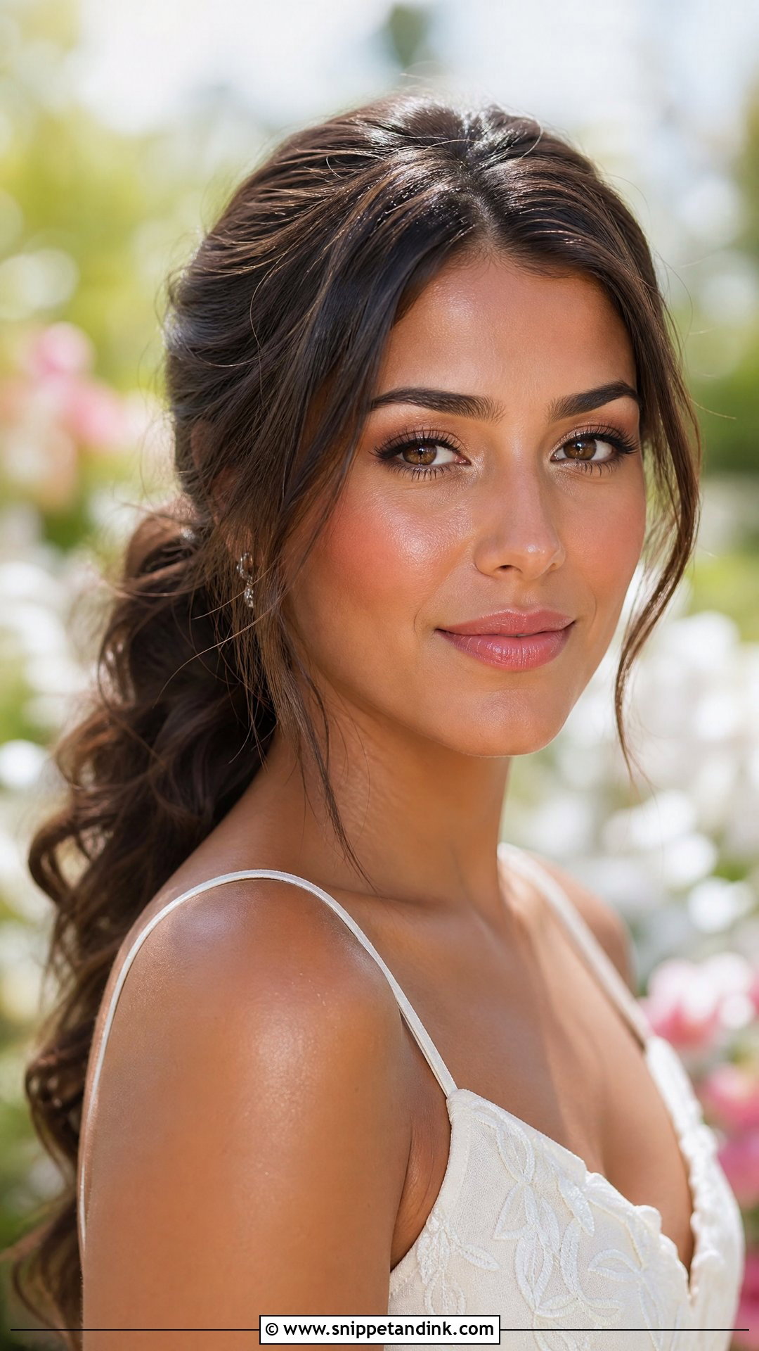 Summer Wedding Makeup For Brunettes - Snippet and Ink - 20 Wedding Makeup Brunette Ideas