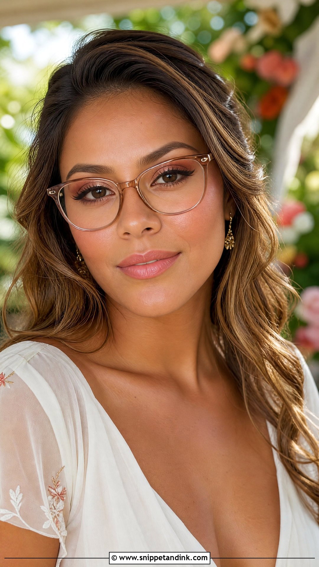 Summer Wedding Makeup With Glasses - Snippet and Ink - 20 Wedding Makeup with Glasses