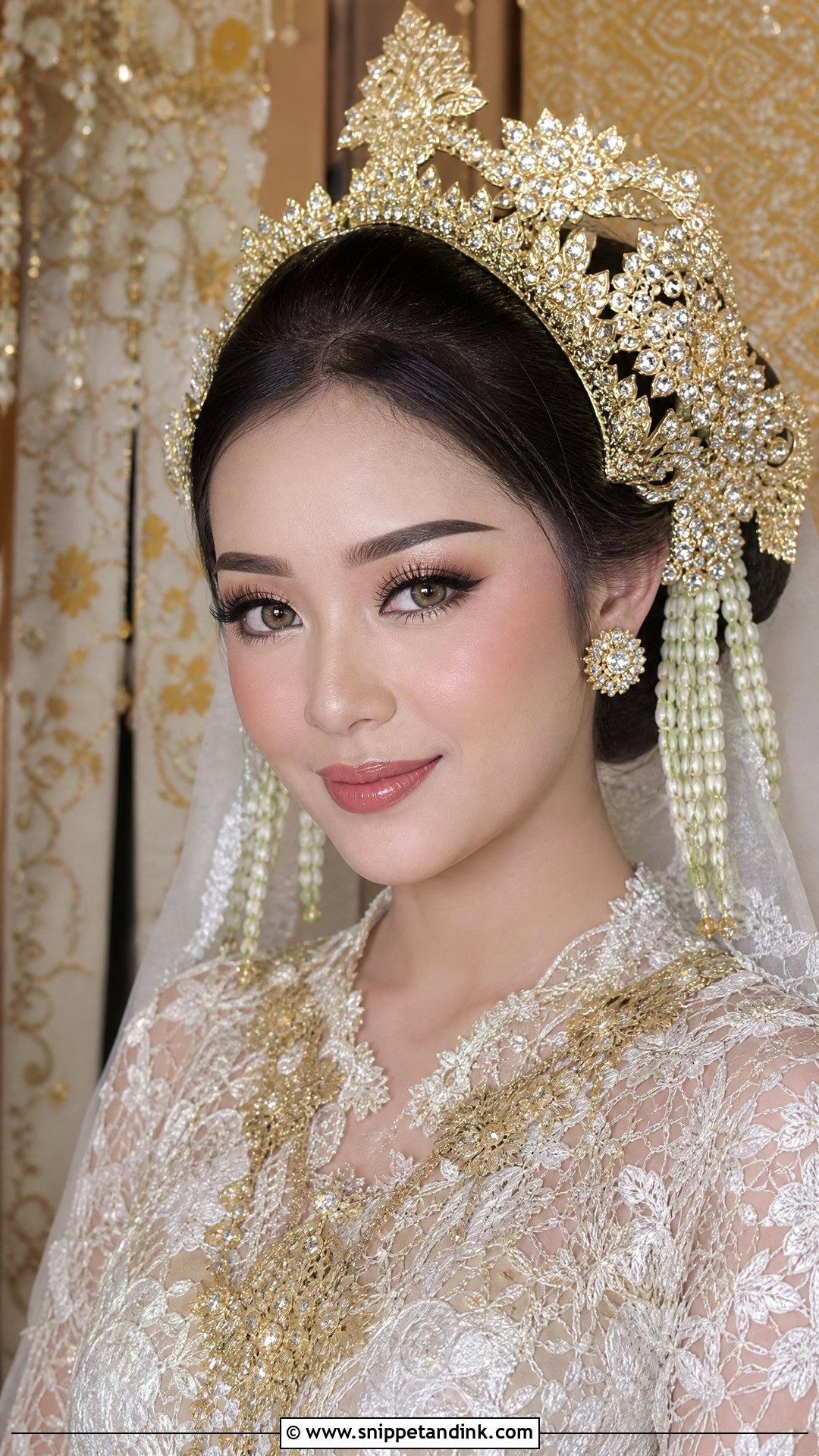 Sundanese Siger Wedding Makeup - Snippet and Ink - 20 Indonesia Wedding Makeup Ideas