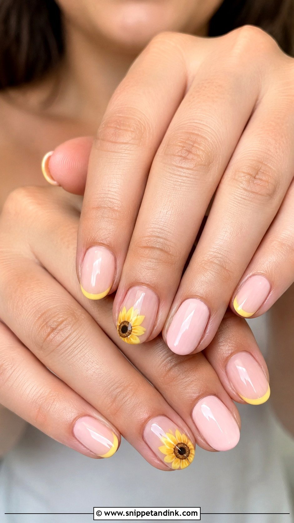 Sunflower Wedding Nails For Summer - Snippet and Ink - 20 Sunflower Wedding Nails