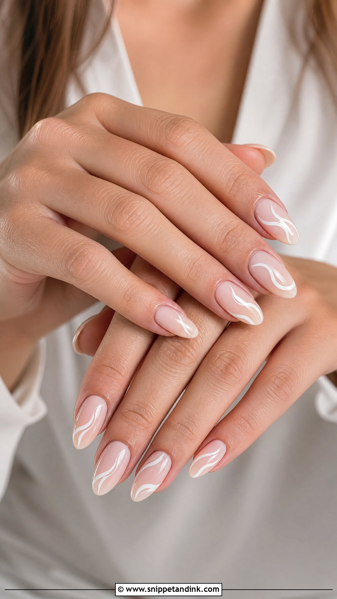 Swirl Engagement Nails - Snippet and Ink - 35 Engagement Nails