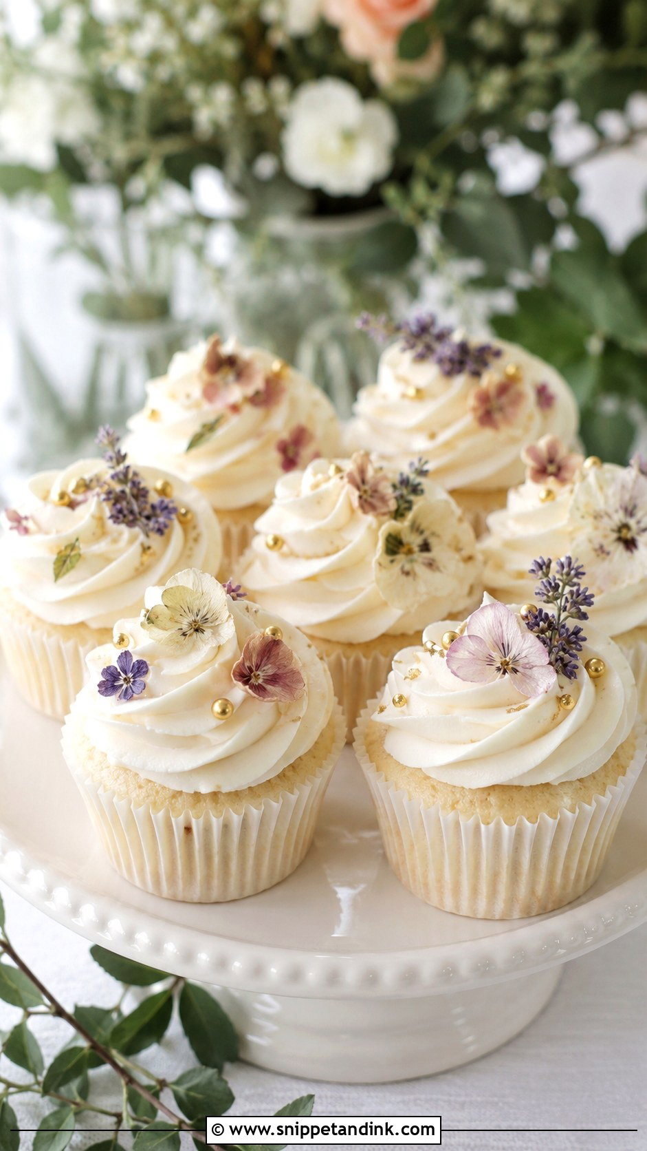 Swiss Meringue Buttercream Wedding Cupcakes - Snippet and Ink - 25 Wedding Cupcake Frosting