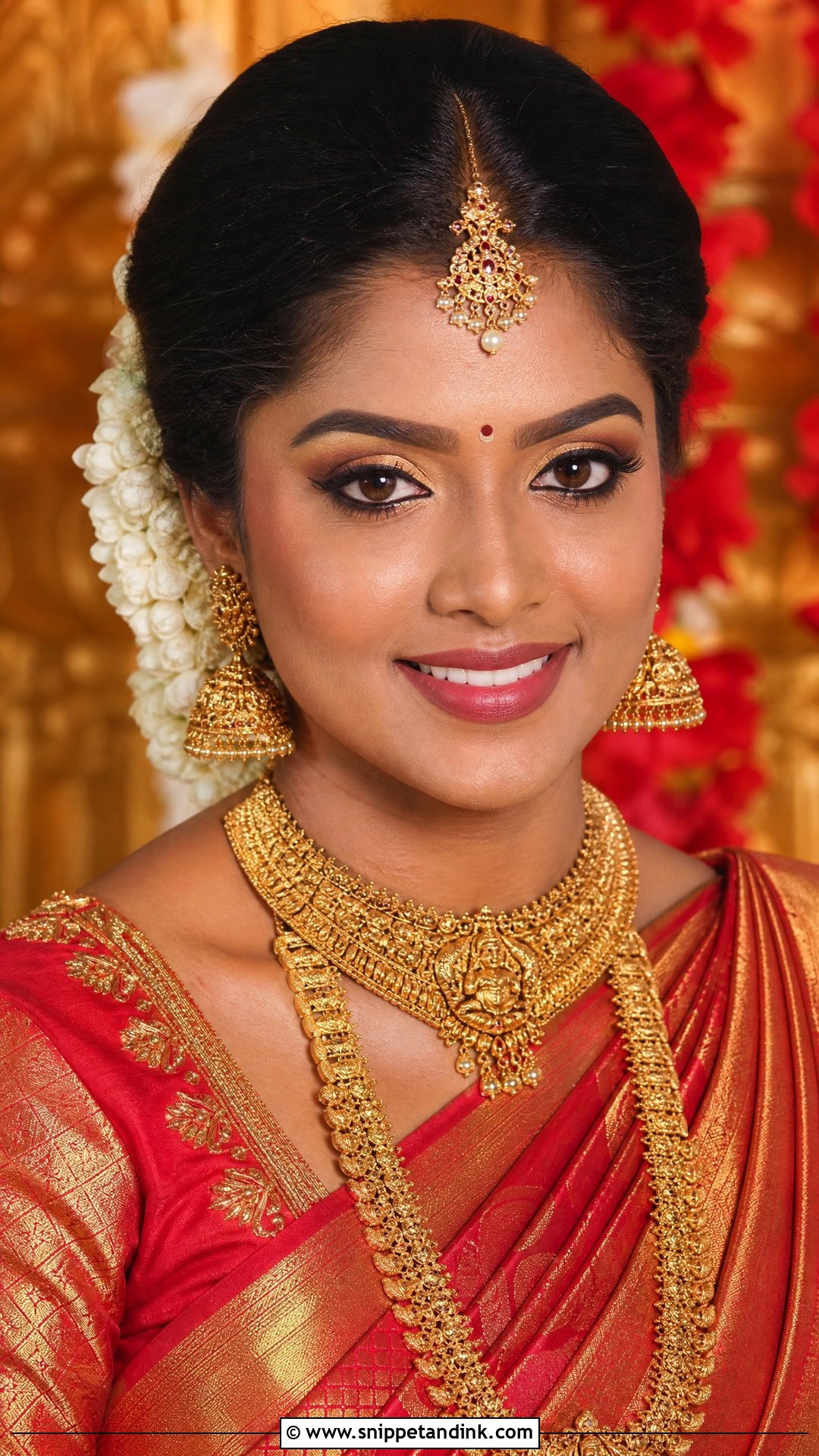 Tamil Bridal Makeup - Snippet and Ink - 30 Indian Bridal Makeup Ideas