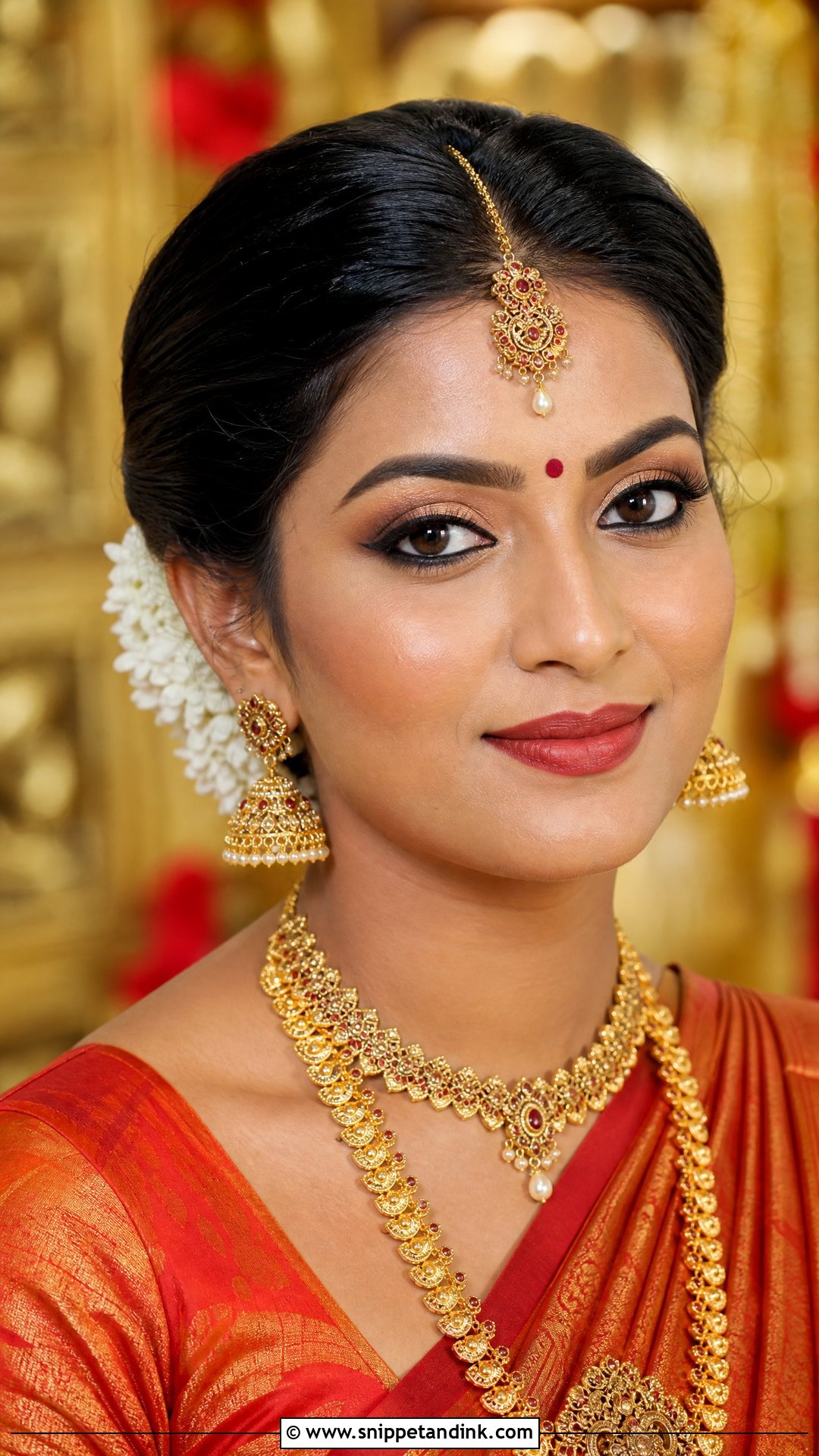 Tamil Bridal Makeup For Muhurtham - Snippet and Ink - 20 Tamil Bridal Makeup Ideas