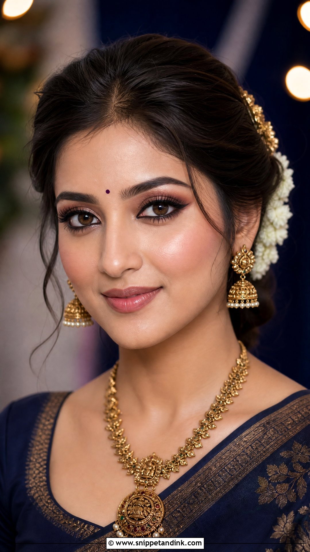 Tamil Bridal Makeup For Reception - Snippet and Ink - 20 Tamil Bridal Makeup Ideas
