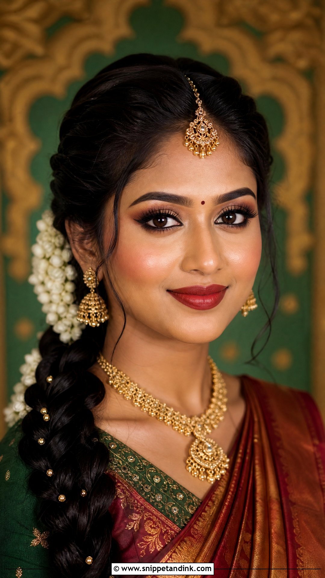 Tamil Bridal Makeup - Snippet and Ink - 20 Indian Bridal Makeup Looks