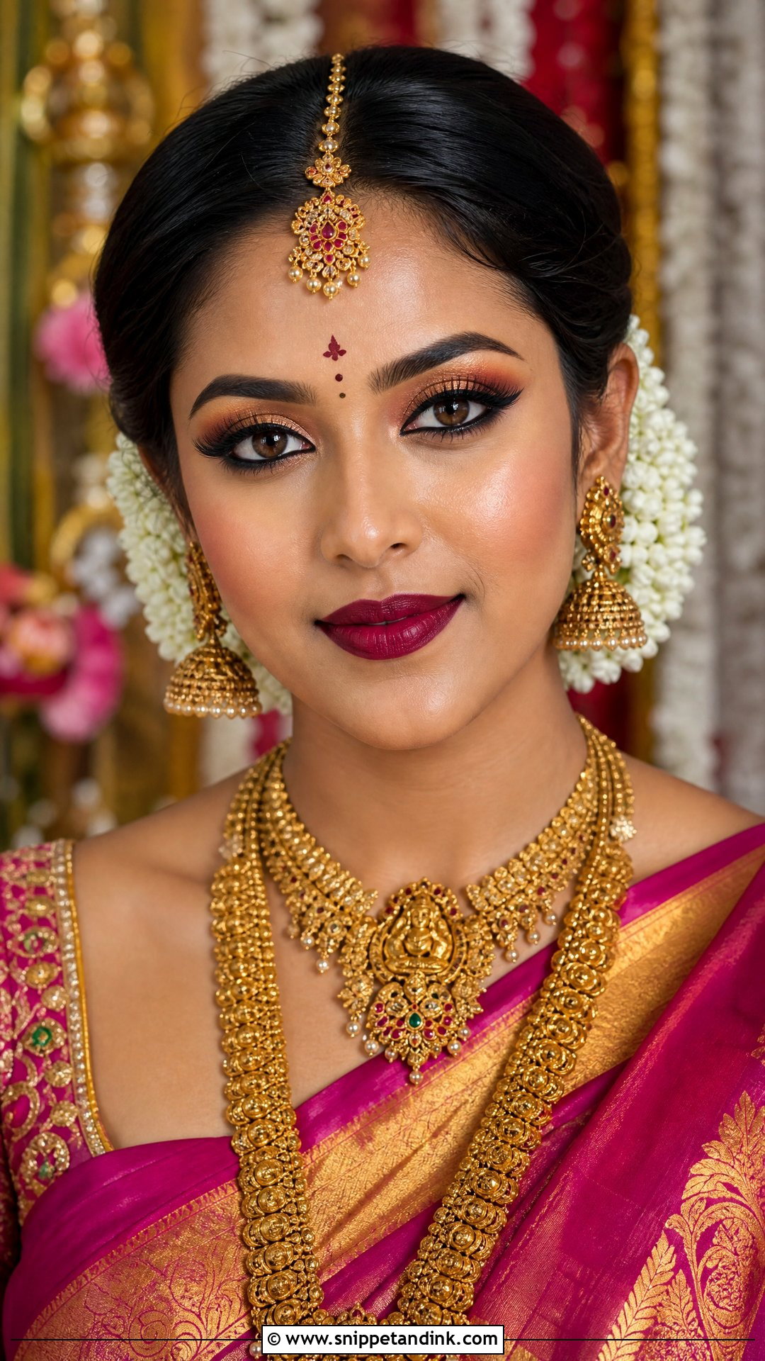 Tamil South Indian Bridal Makeup - Snippet and Ink - 25 South Indian Bridal Makeup Ideas