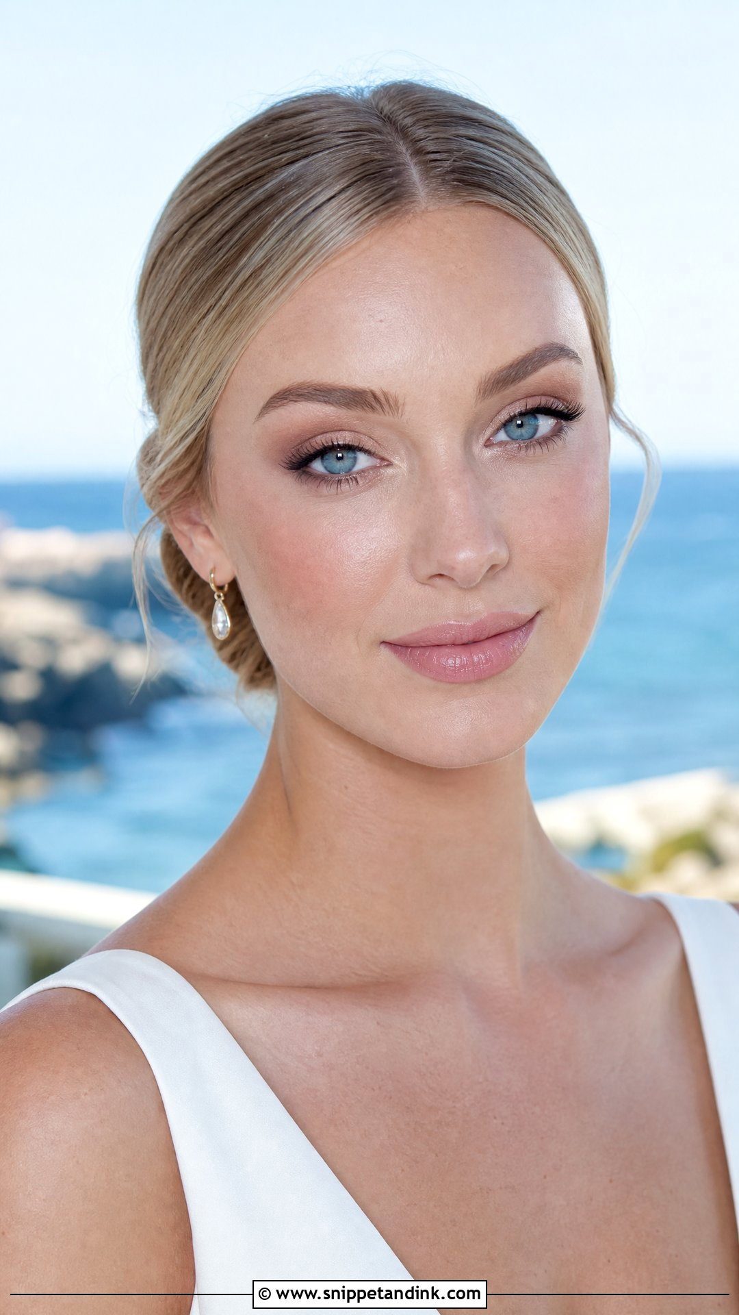 Taupe Beach Wedding Makeup For Blue Eyes - Snippet and Ink - 20 Beach Wedding Makeup for Blue Eyes