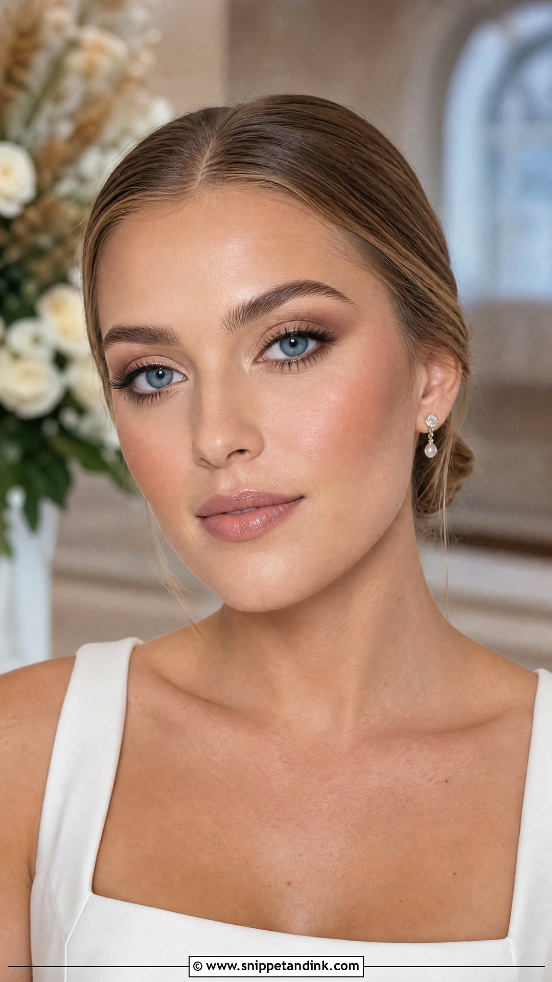 Taupe Bridal Makeup For Blue Eyes - Snippet and Ink - 20 Soft Bridal Makeup for Blue Eyes