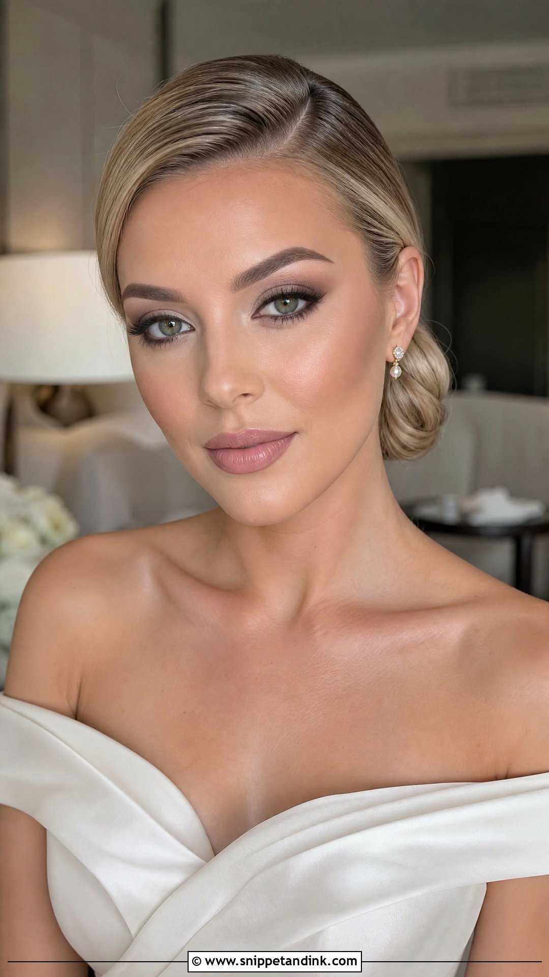 Taupe Bridal Makeup For Brown Eyes - Snippet and Ink - 30 Soft Glam Bridal Makeup for Brown Eyes